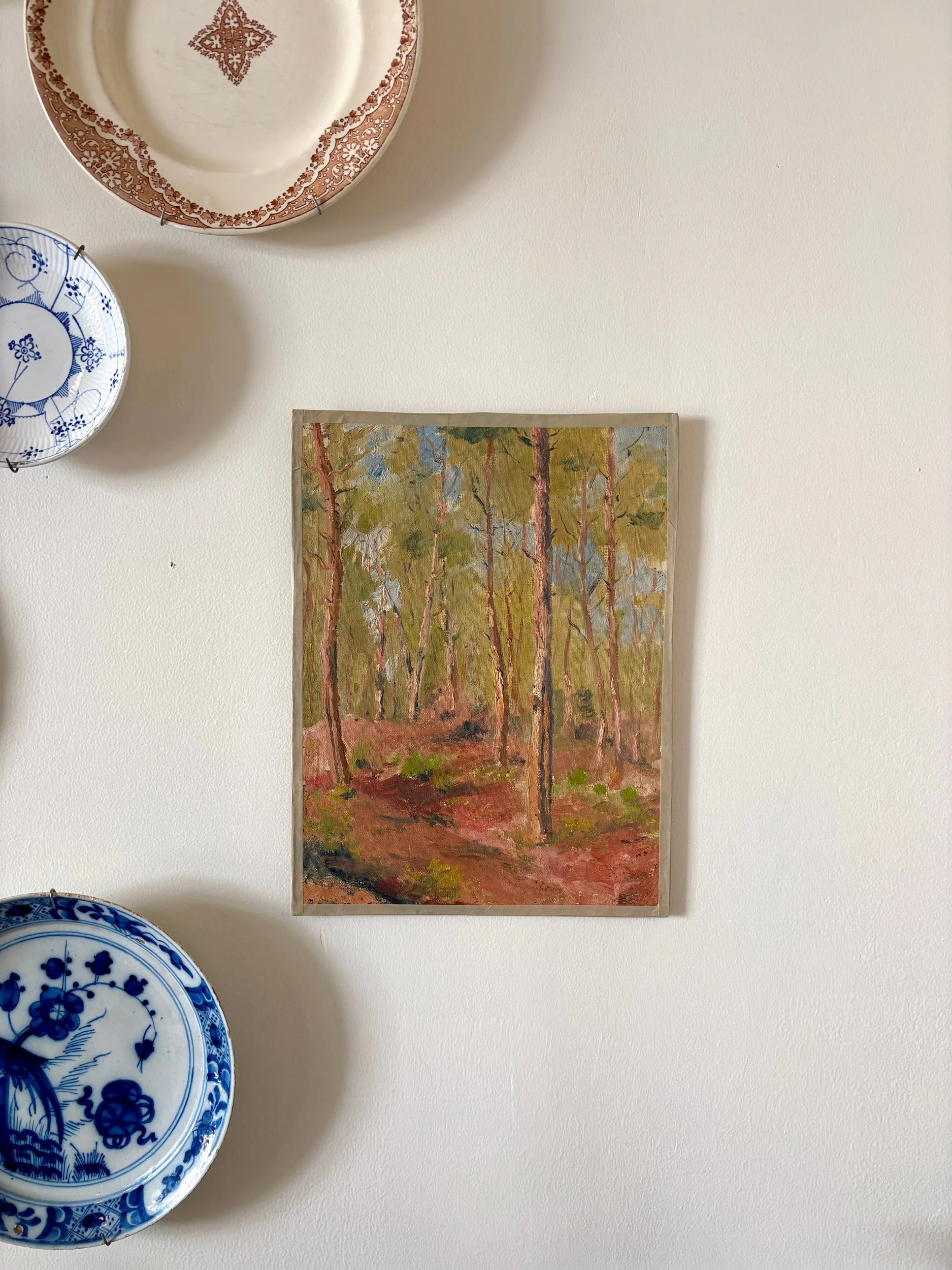 peinture-huile-toile-foret-3-art-decoration-vintage-axs-design-paris-france