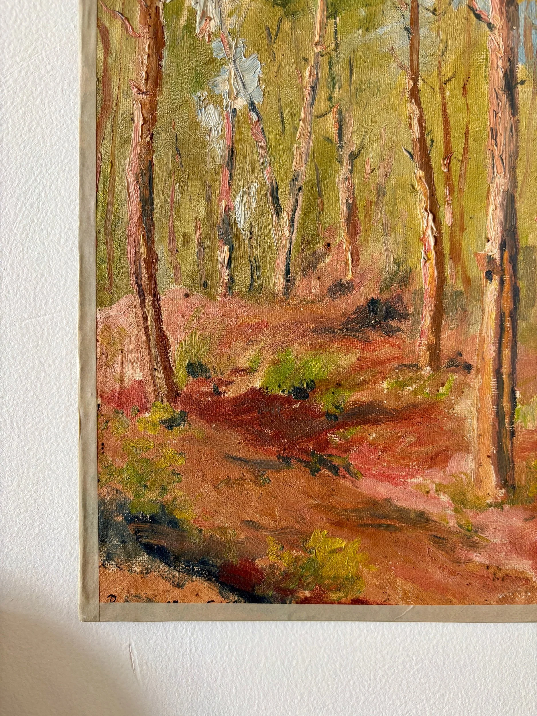 peinture-huile-toile-foret-3-art-decoration-vintage-axs-design-paris-france