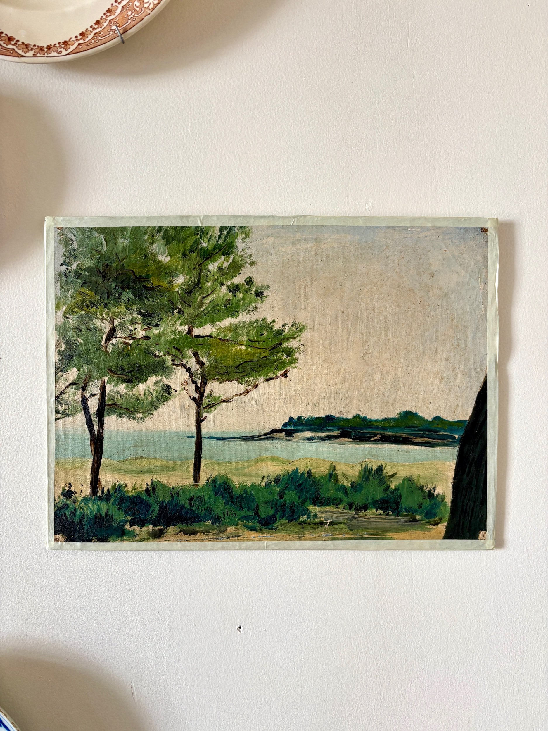 peinture-huile-toile-nature-arbres-mer-art-decoration-vintage-axs-design-paris-france