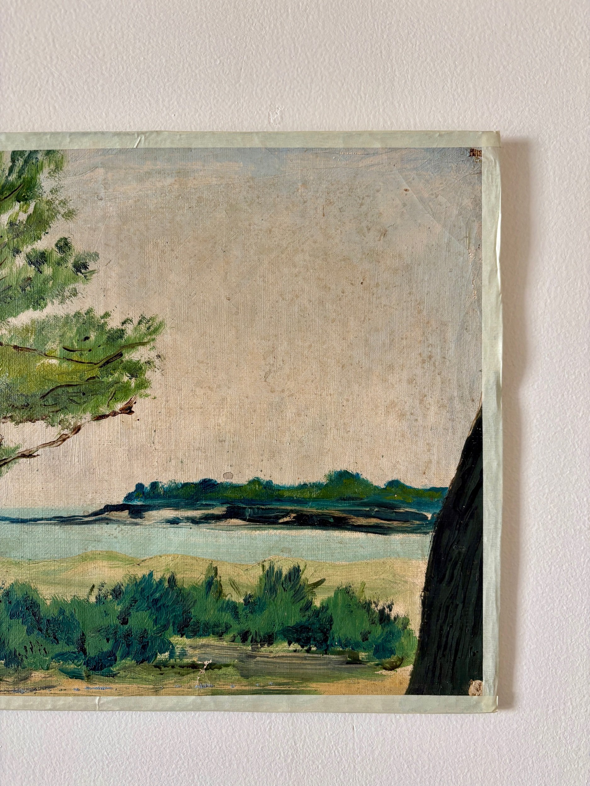 peinture-huile-toile-nature-arbres-mer-art-decoration-vintage-axs-design-paris-france