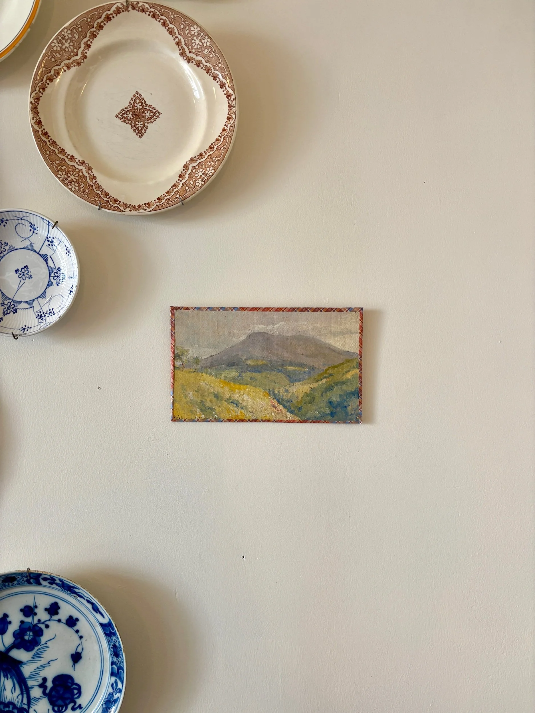 peinture-huile-toile-foret-montagne-art-decoration-vintage-axs-design-paris-france