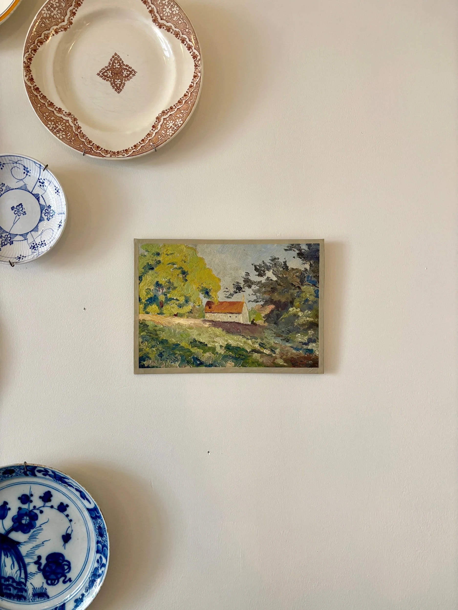 peinture-huile-toile-maison-foret-5-art-decoration-vintage-axs-design-paris-france