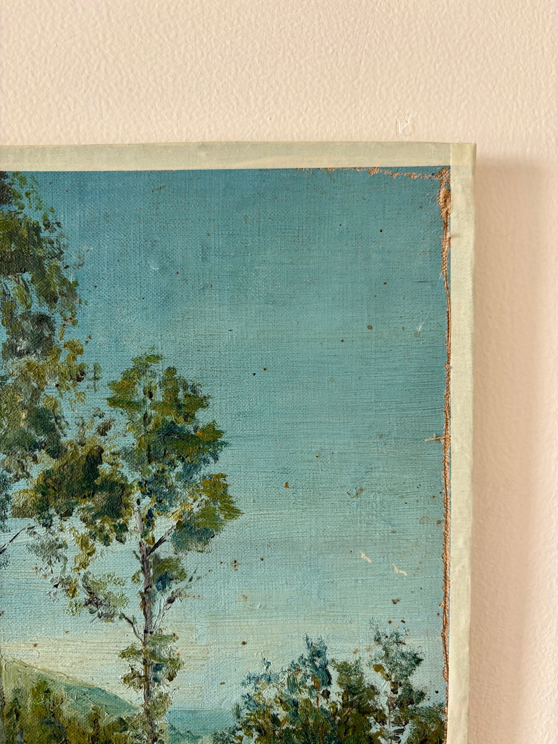 peinture-huile-toile-foret-1-art-decoration-vintage-axs-design-paris-france