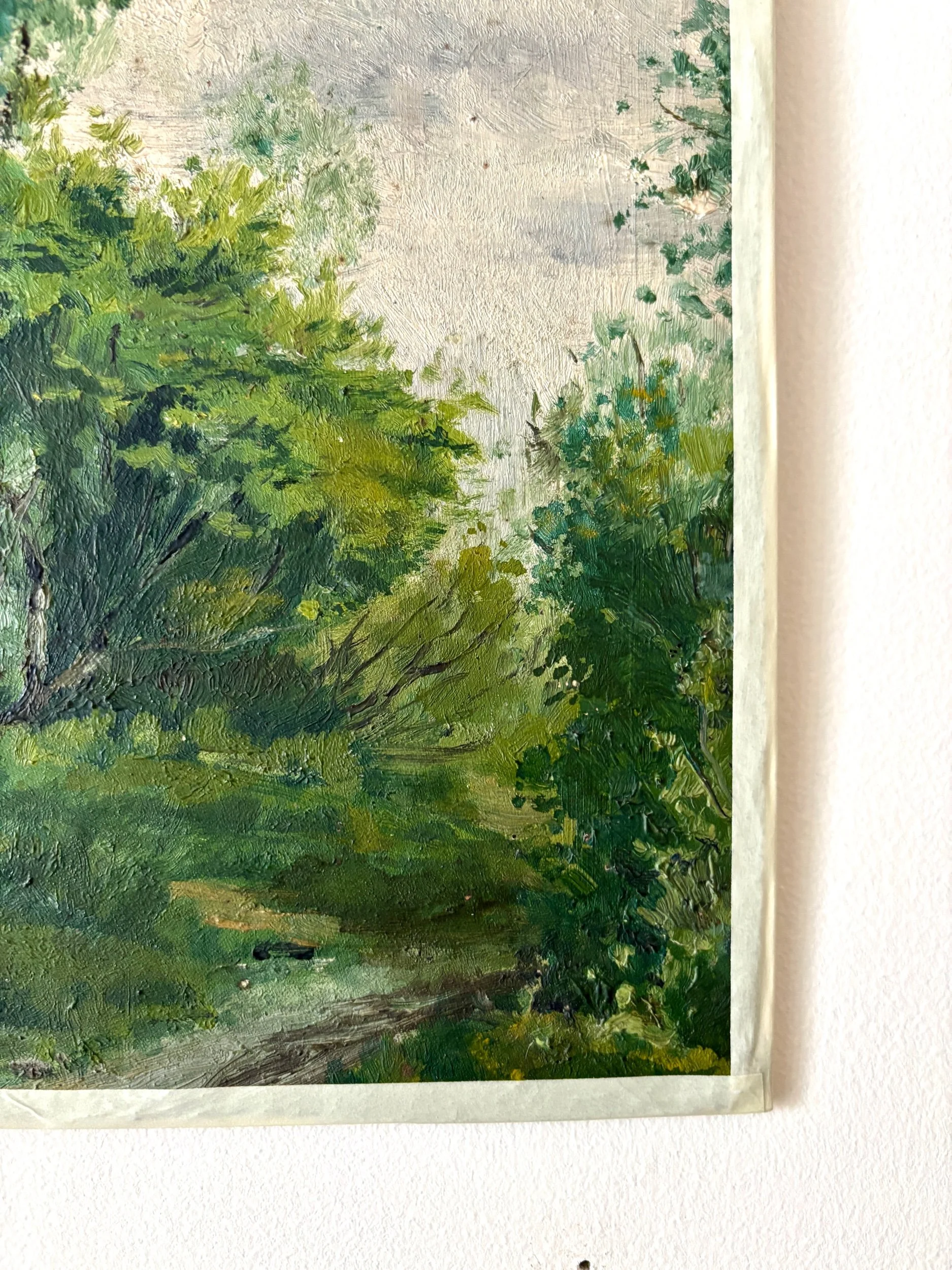 peinture-huile-toile-foret-59-art-decoration-vintage-axs-design-paris-france