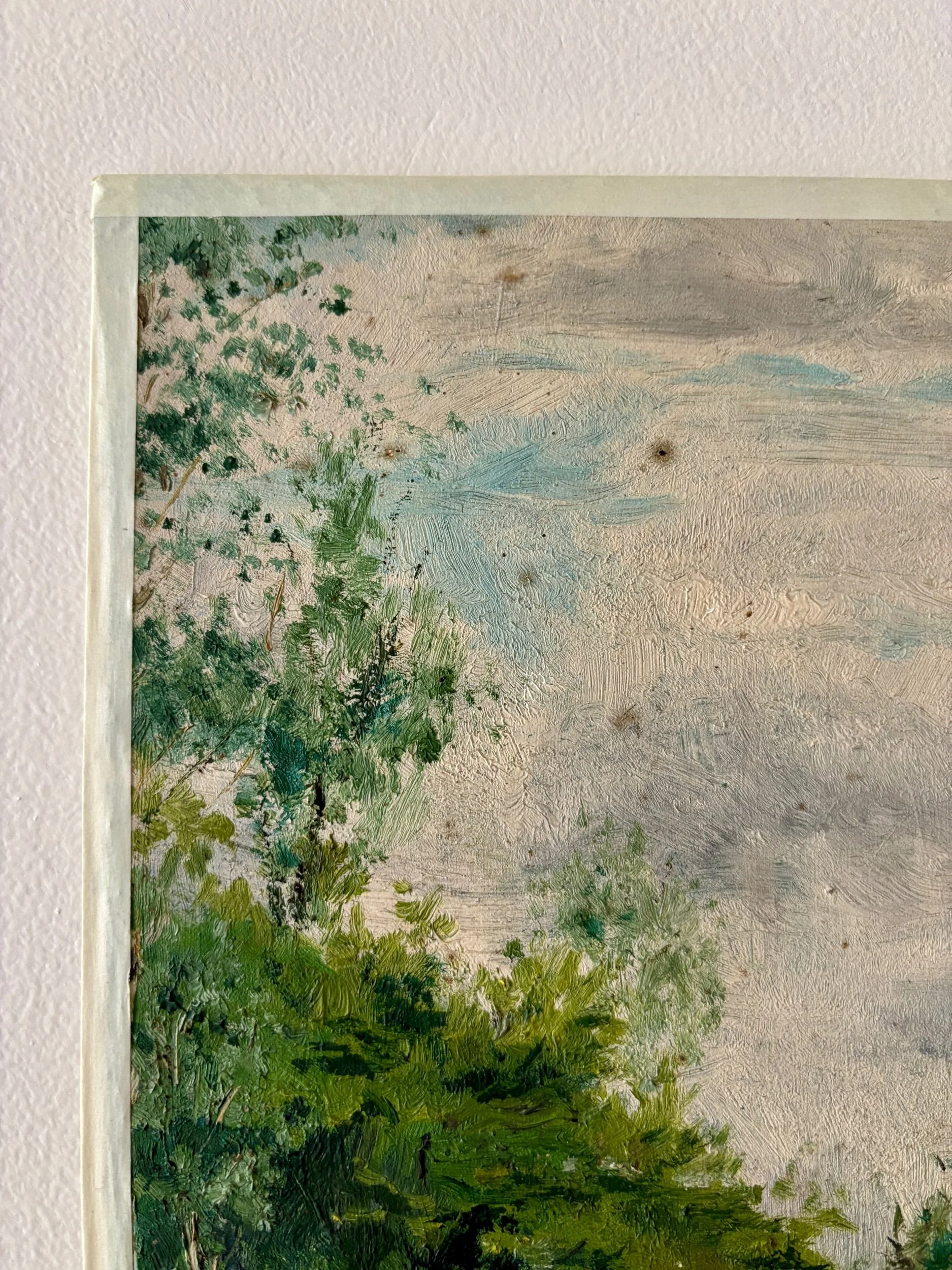 peinture-huile-toile-foret-59-art-decoration-vintage-axs-design-paris-france