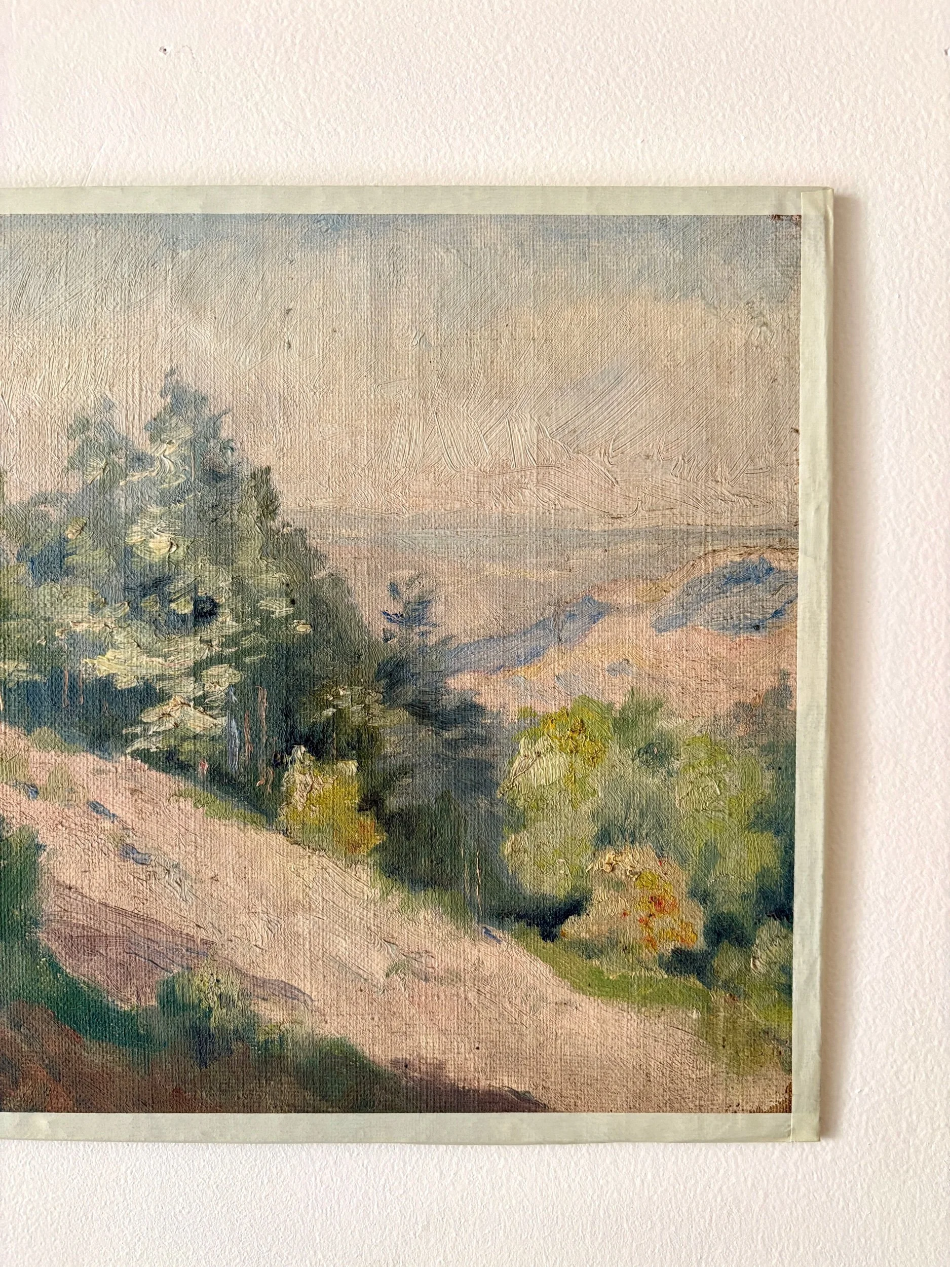 peinture-huile-toile-foret-57-art-decoration-vintage-axs-design-paris-france