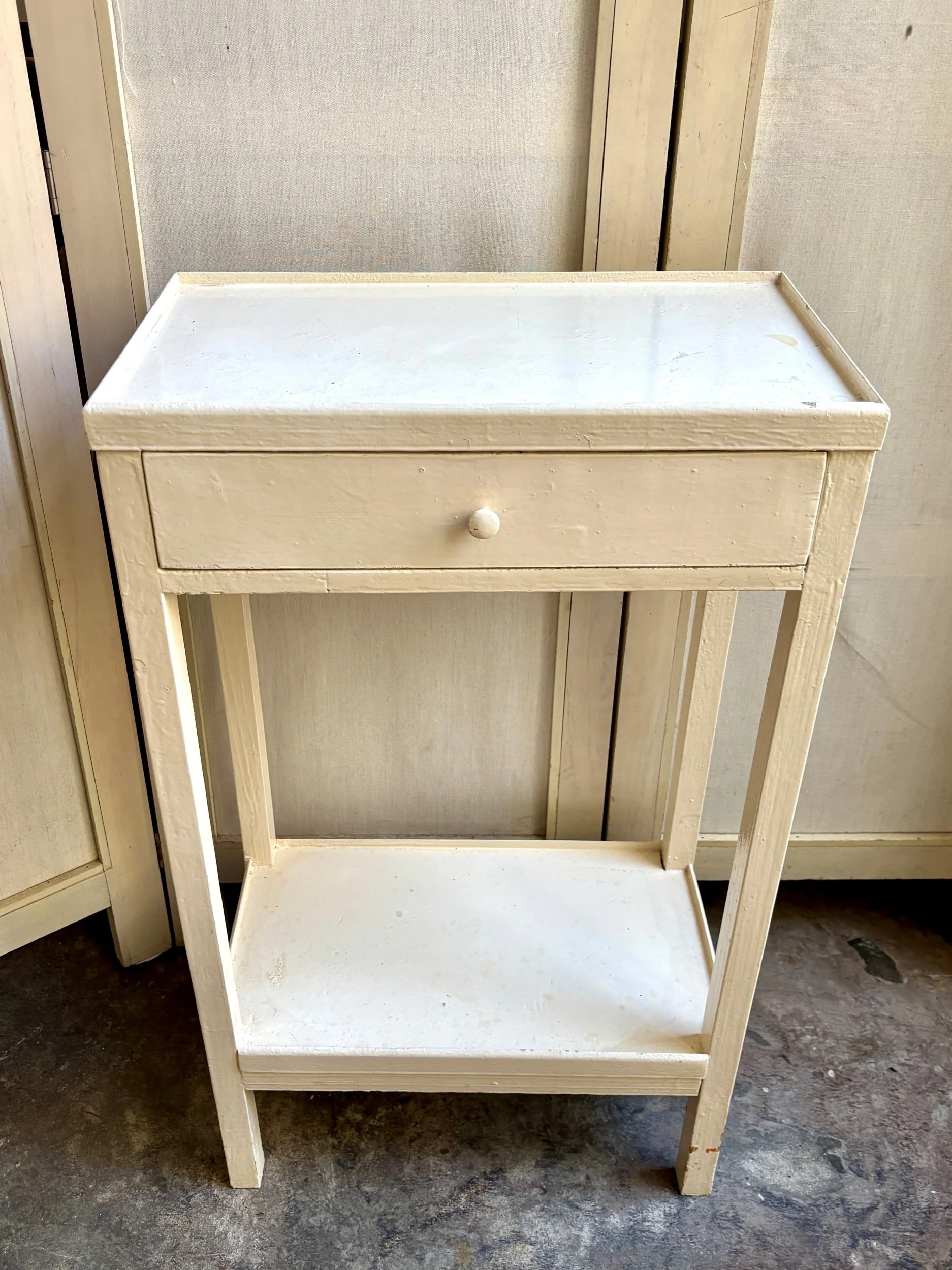 gueridon-meuble-bois-beige-vintage-axs-design-paris-france