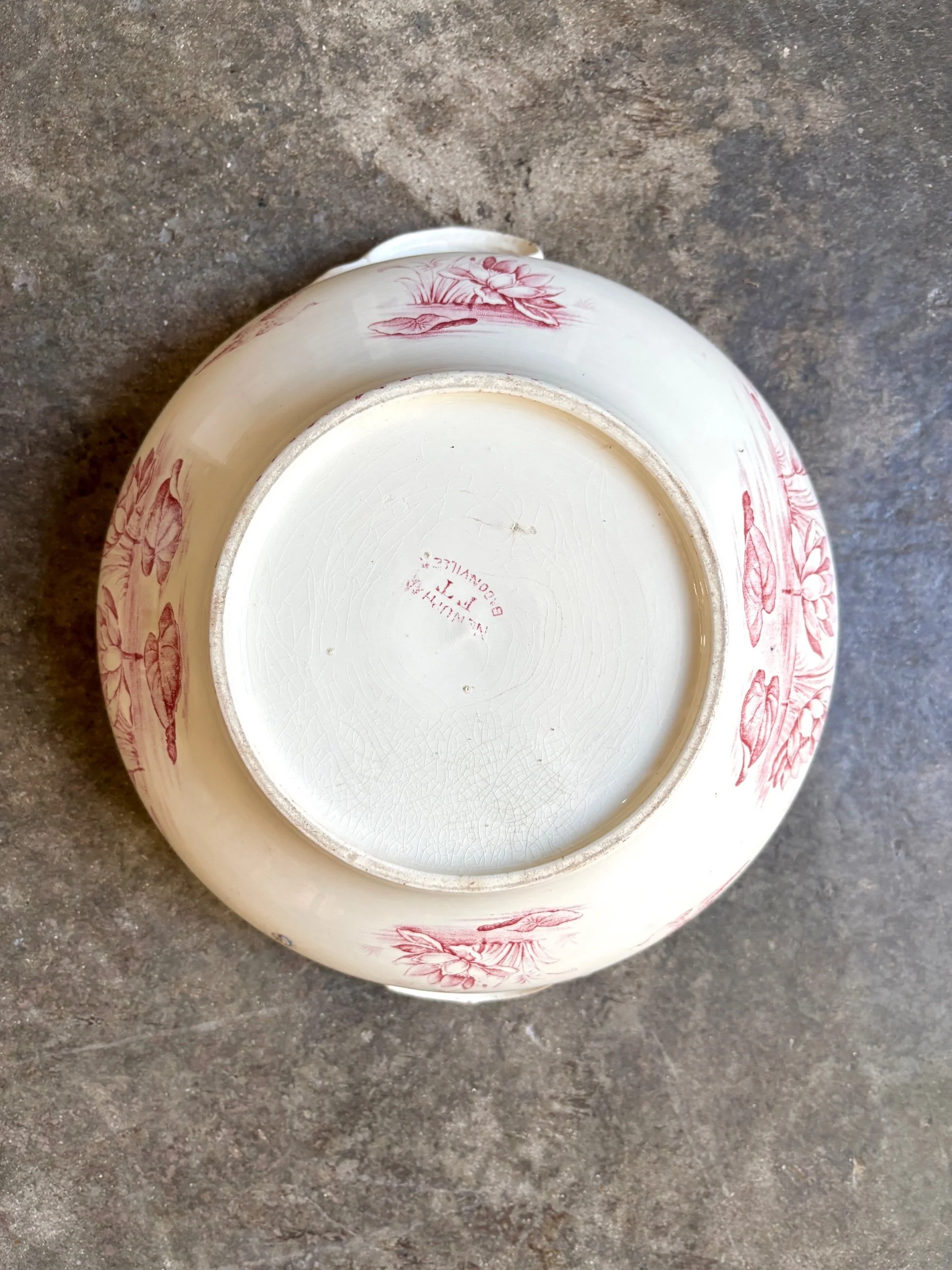 saladier-soupiere-badonviller-terre-de-fer-rose-blanc-vaisselle-vintage-axs-design-paris-france