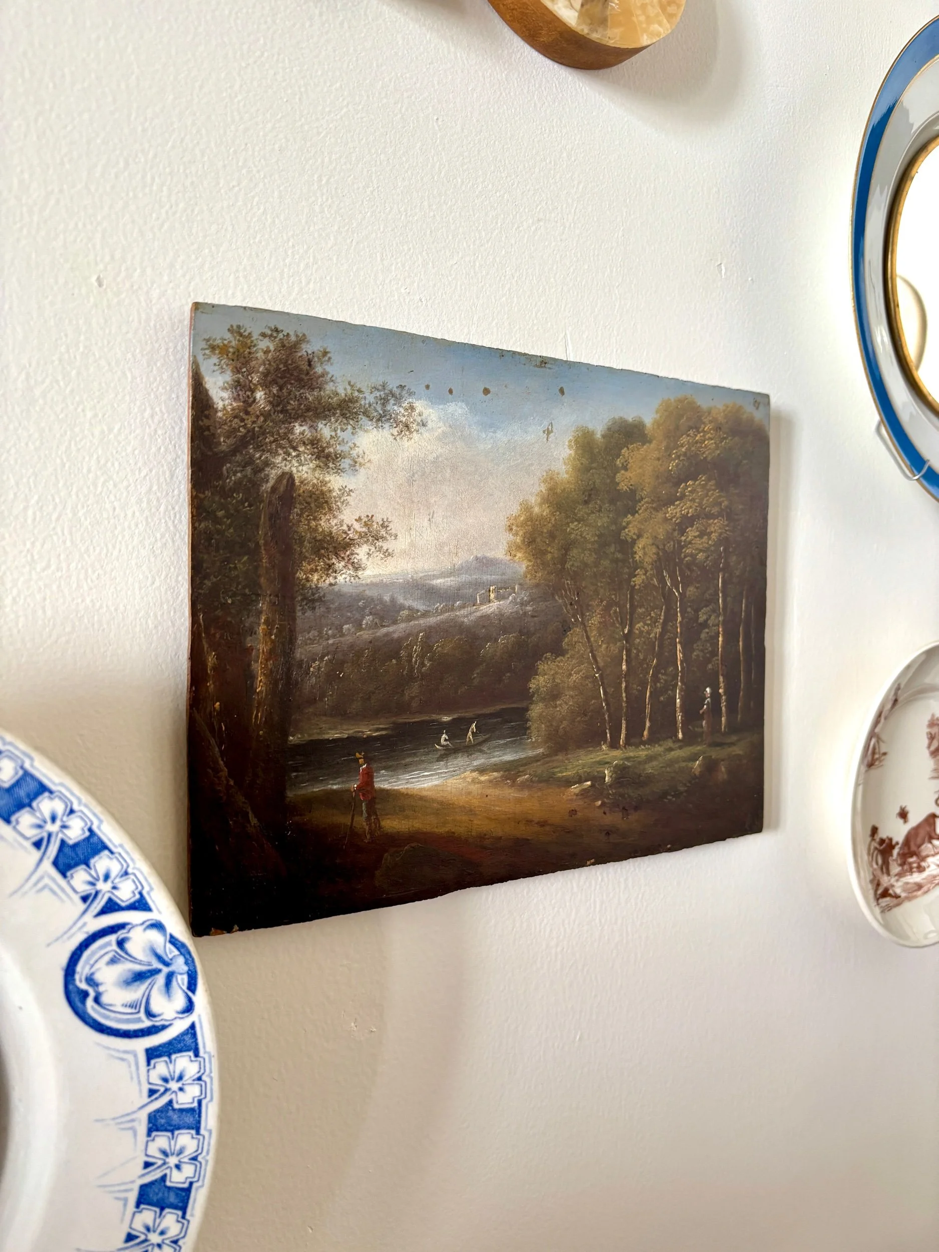 paysage-peinture-huile-bois-rectangulaire-art-vintage-axs-design-paris-france