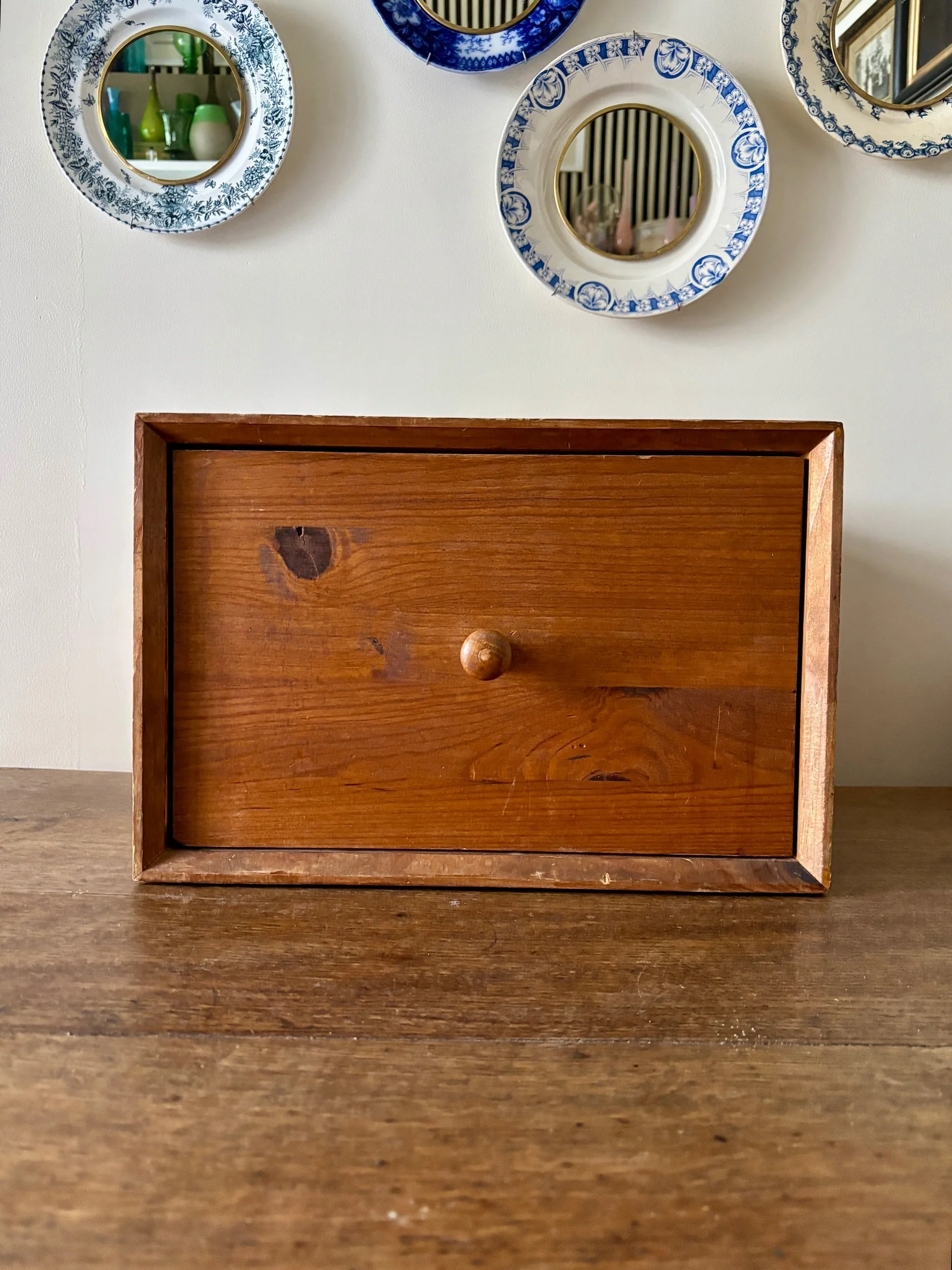 caisson-1-tiroir-bois-fonce-beige-meuble-rangement-decoration-vintage-axs-design-paris-france
