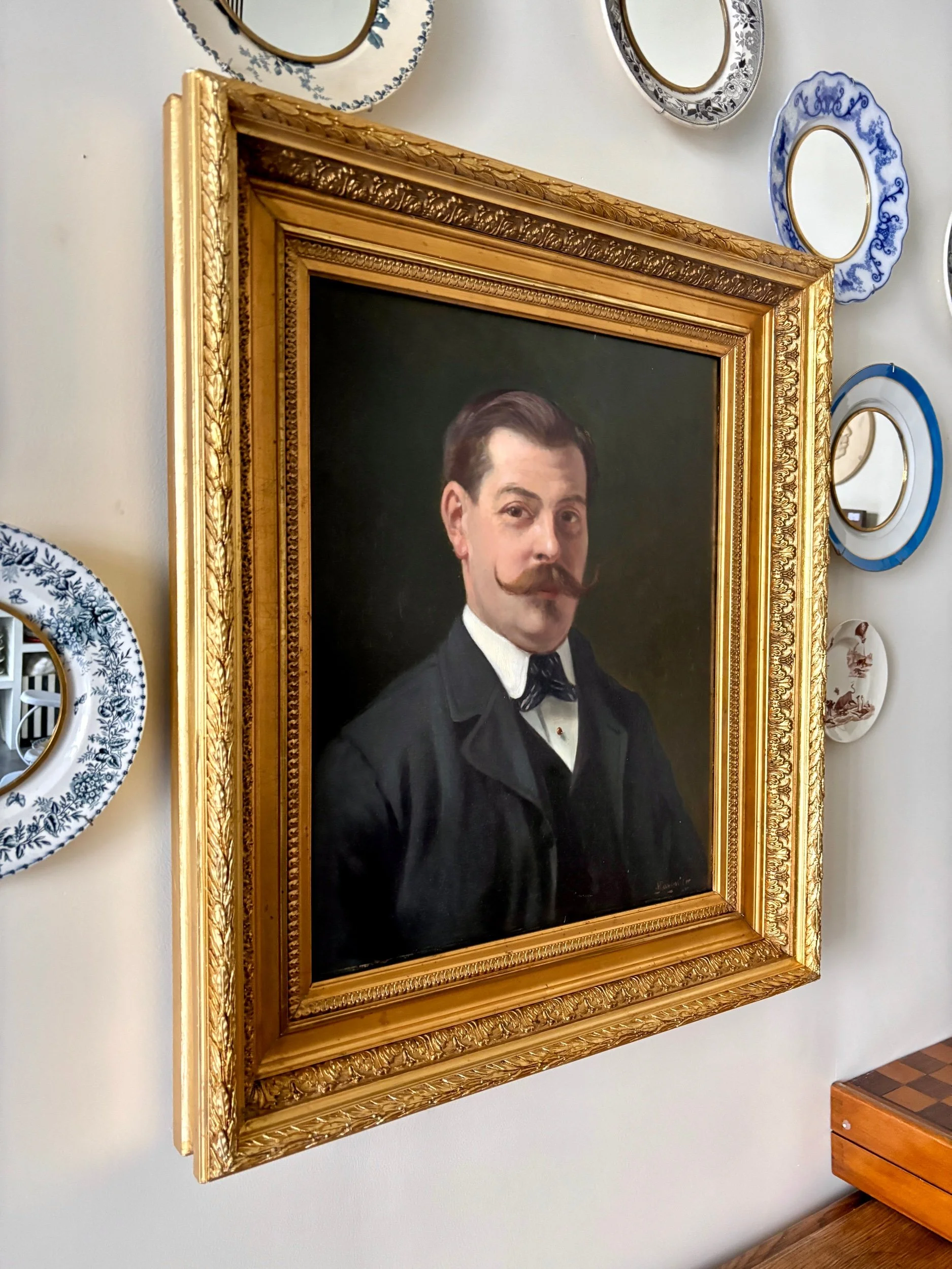 portrait-homme-bourgeois-peinture-huile-toile-art-decoration-axs-design-paris-france