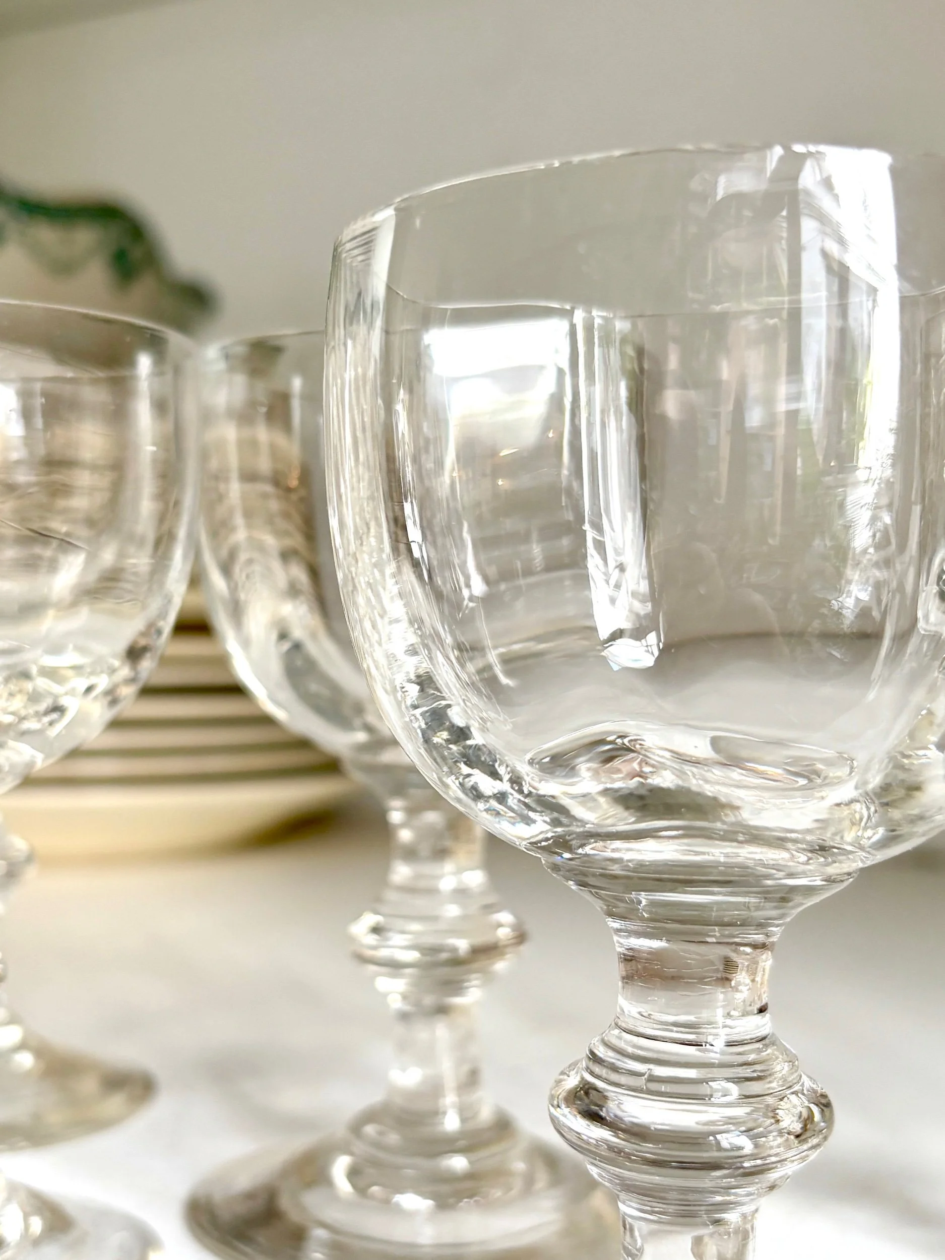 6-verres-pied-cristal-souffle-vaisselle-vintage-axs-design-paris-france