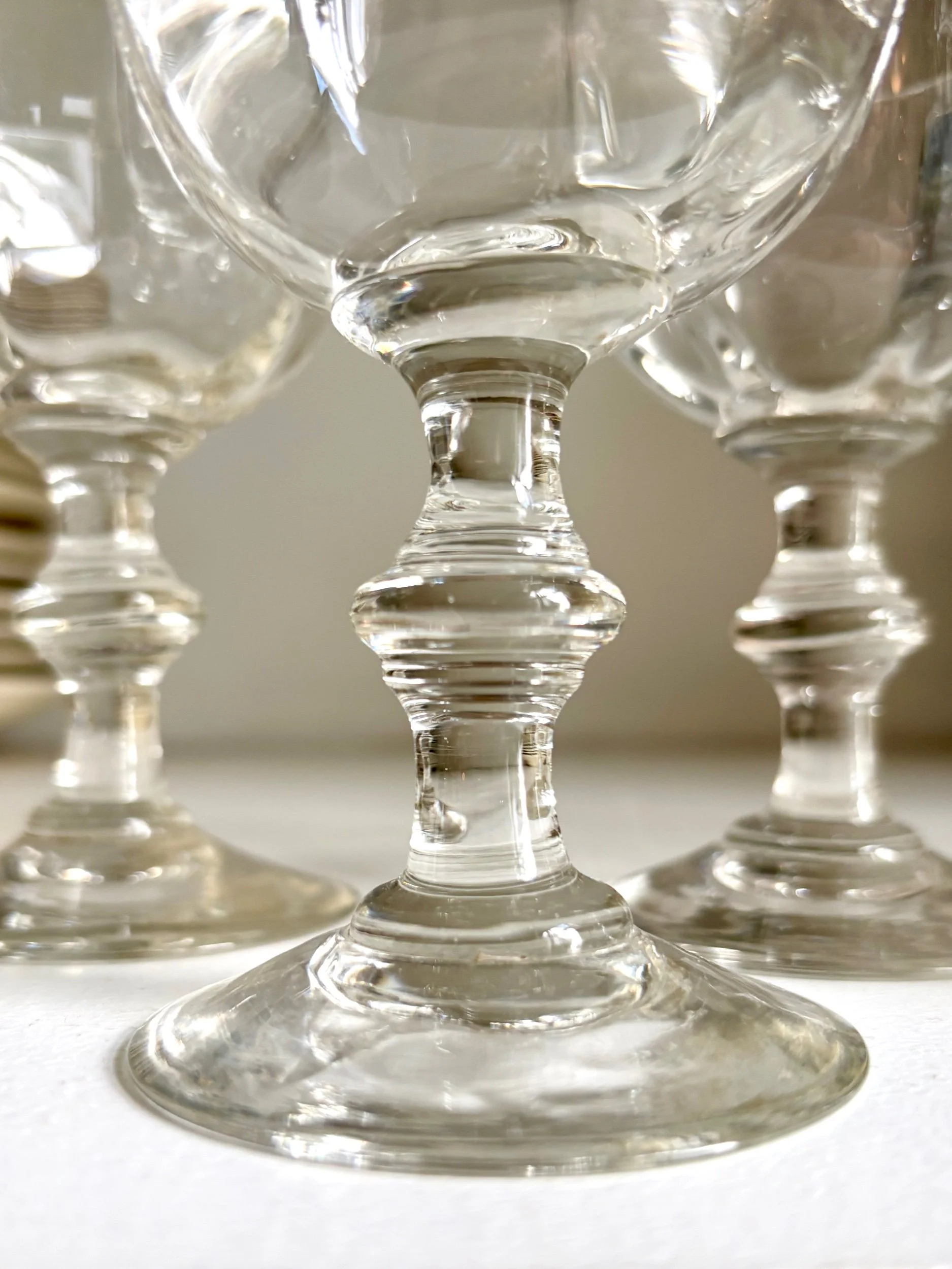 6-verres-pied-cristal-souffle-vaisselle-vintage-axs-design-paris-france