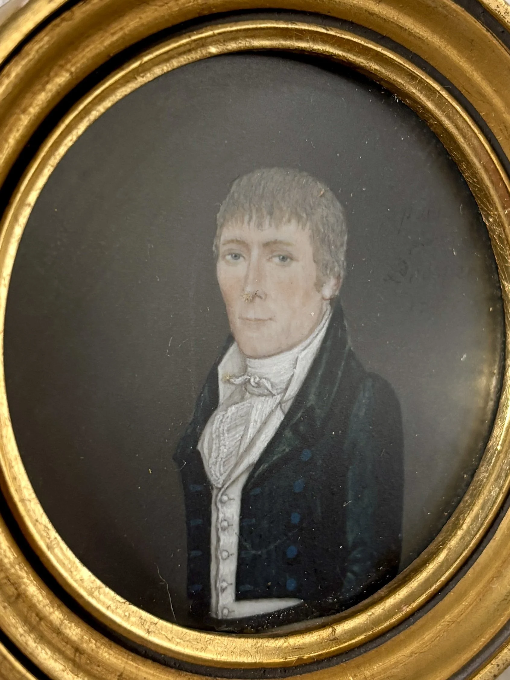 2-portraits-miniatures-peinture-prosper-1807-art-vintage-axs-design-paris-france