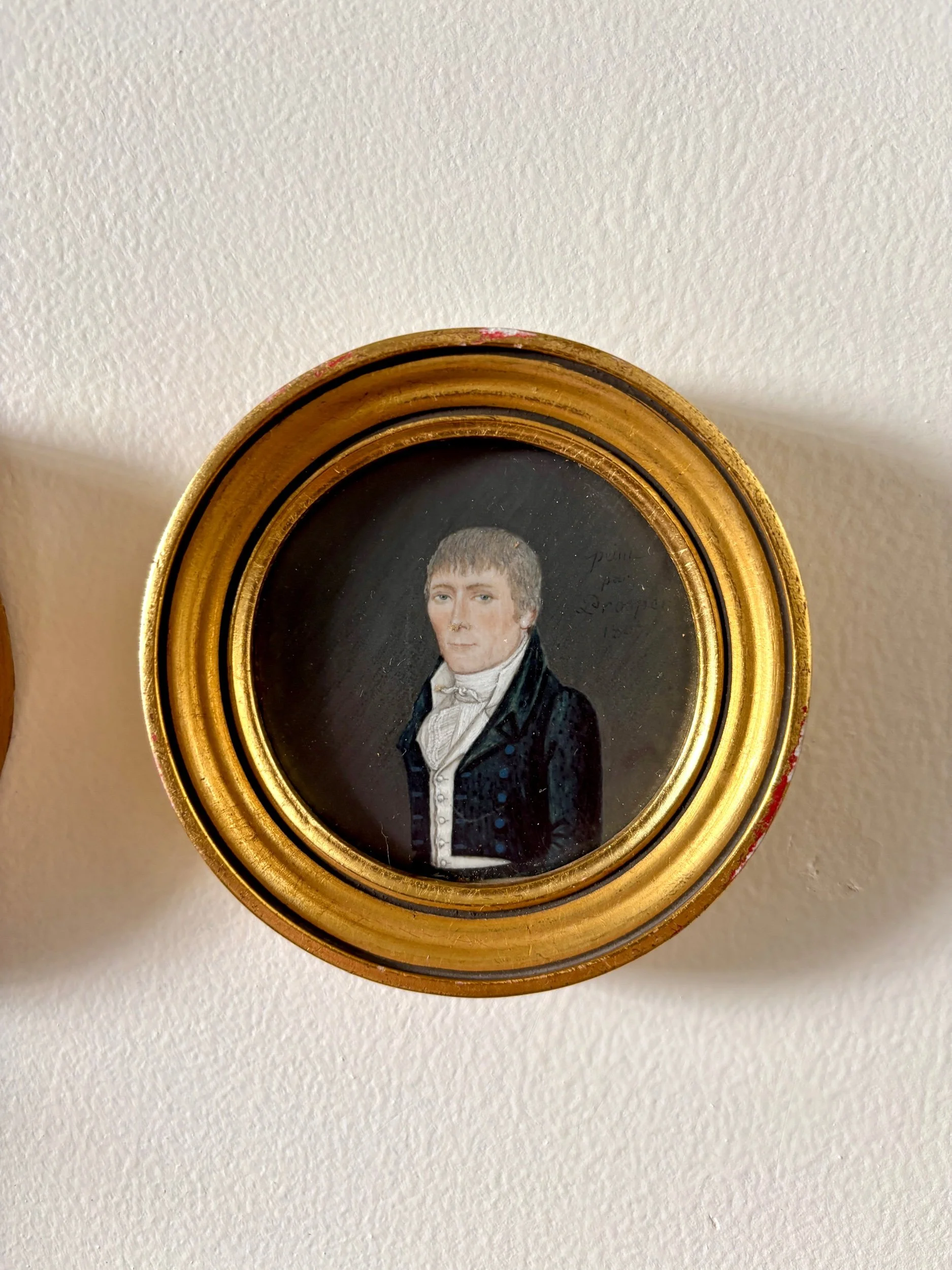 2-portraits-miniatures-peinture-prosper-1807-art-vintage-axs-design-paris-france