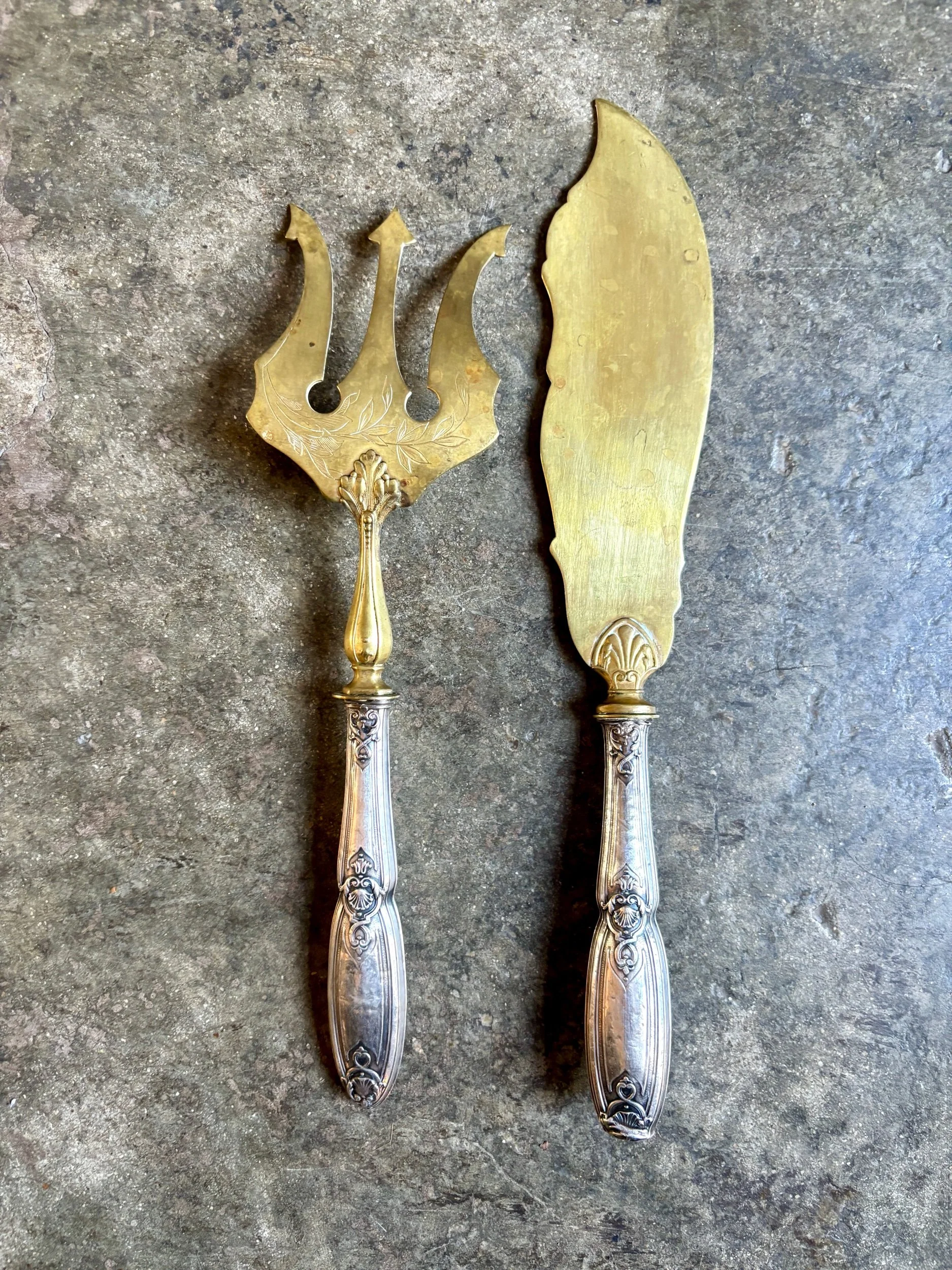 couverts-service-1-poisson-argent-vaisselle-vintage-axs-design-paris-france