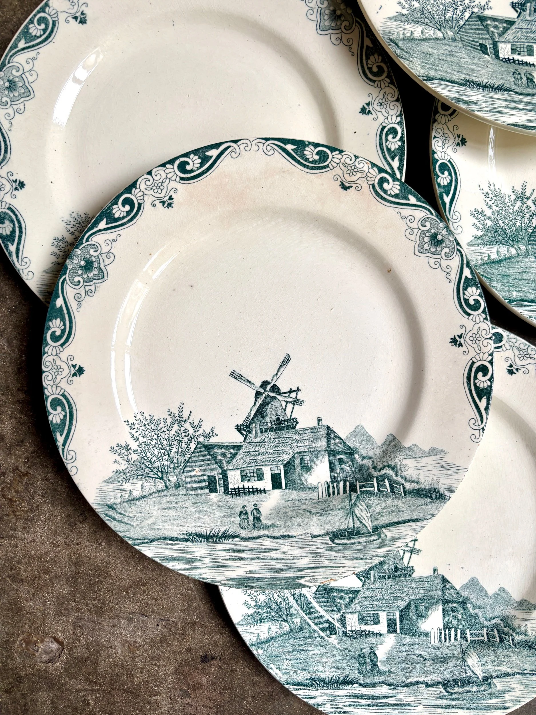 6-assiettes-plates-salins-delft-terre-de-fer-blanc-bleu-vaisselle-vintage-axs-design-paris-france