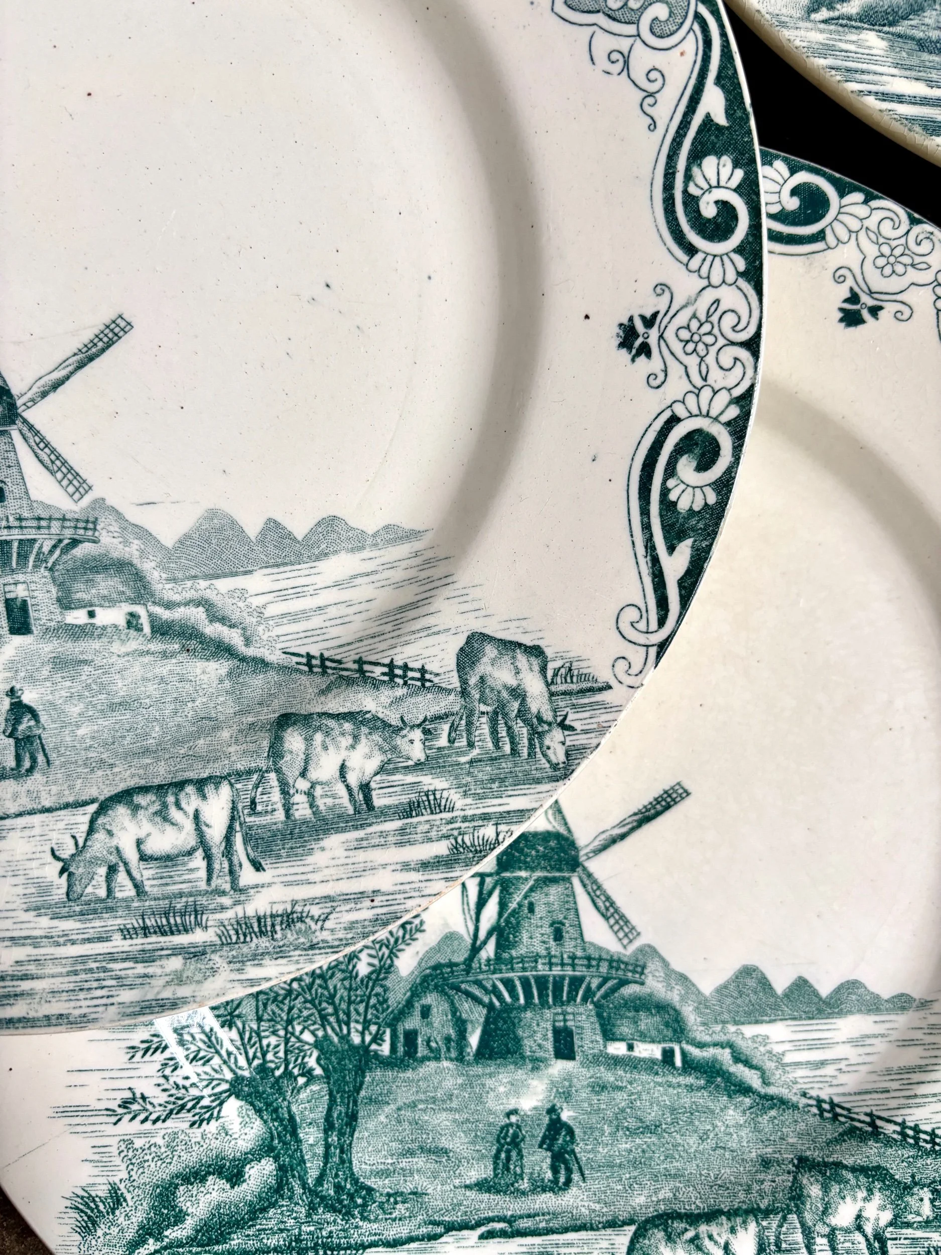 6-assiettes-plates-3-salins-delft-terre-de-fer-blanc-bleu-vaisselle-vintage-axs-design-paris-france