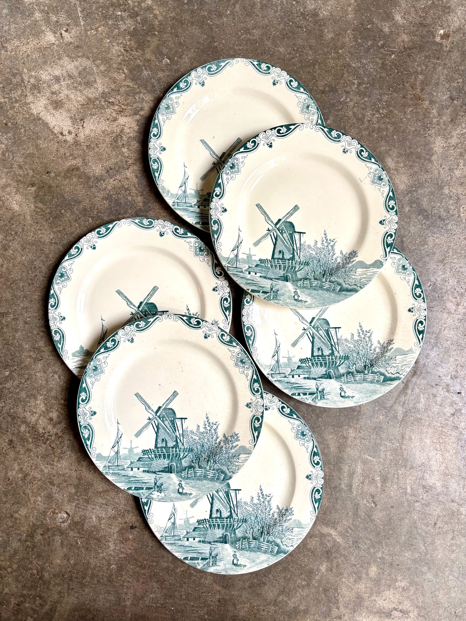 6-assiettes-plates-4-salins-delft-terre-de-fer-blanc-bleu-vaisselle-vintage-axs-design-paris-france