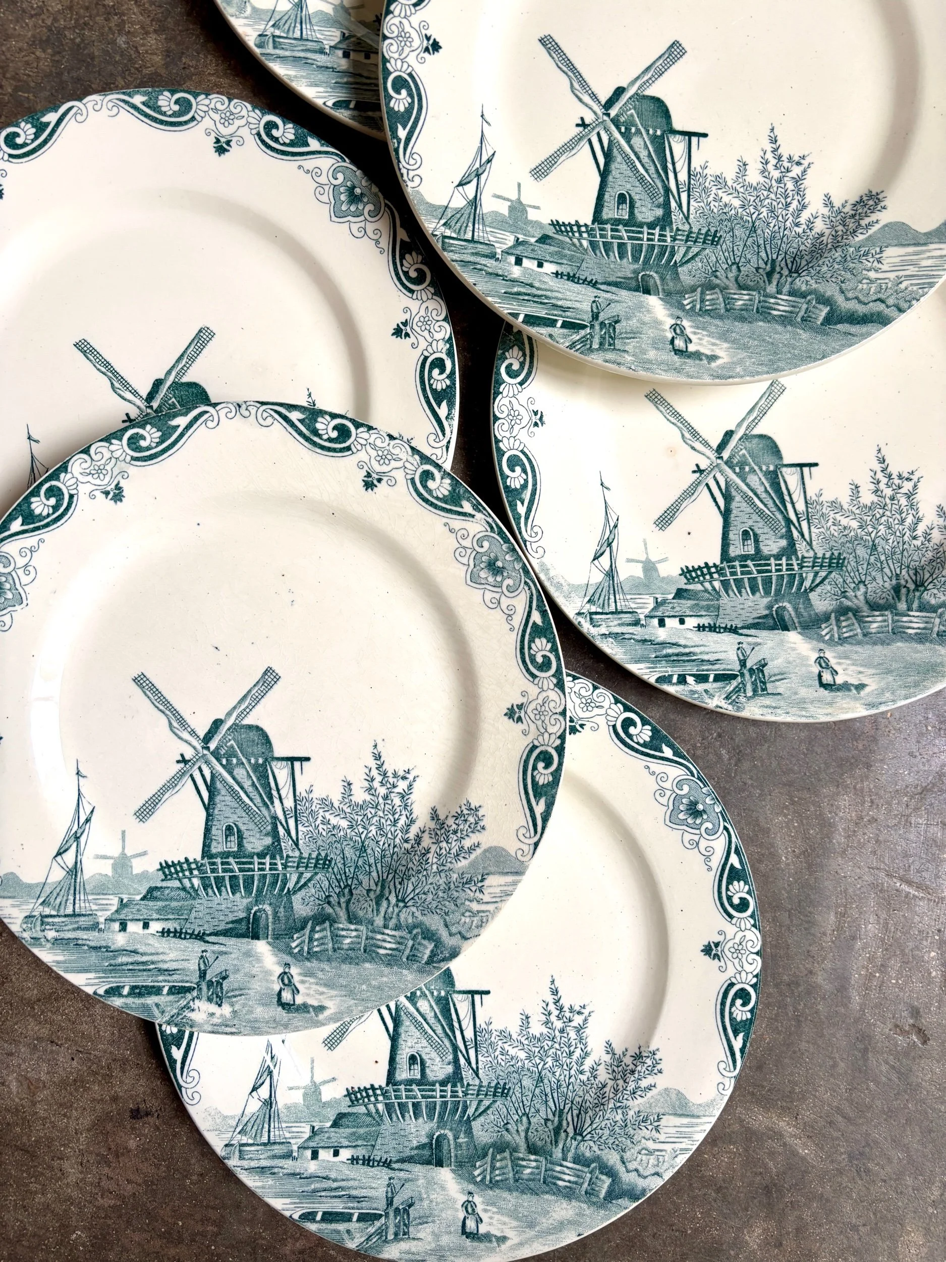 6-assiettes-plates-4-salins-delft-terre-de-fer-blanc-bleu-vaisselle-vintage-axs-design-paris-france