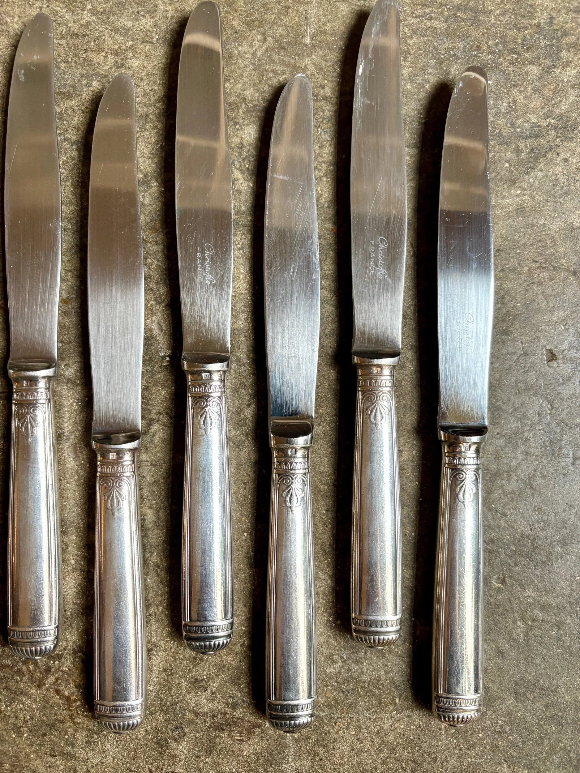 6-couteaux-christofle-malmaison-metal-argente-couverts-vintage-axs-design-paris-france