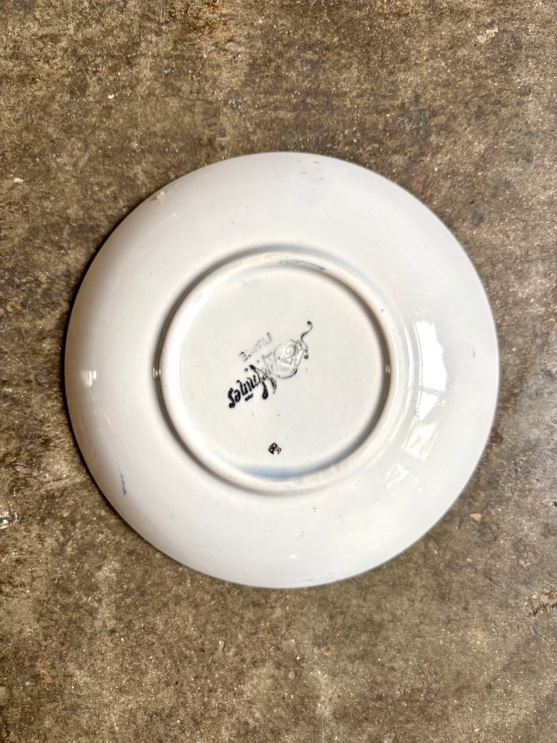 coupelle-assiette-pain-sarreguemines-copenhague-faience-blanc-bleu-vaisselle-vintage-axs-design-paris-france