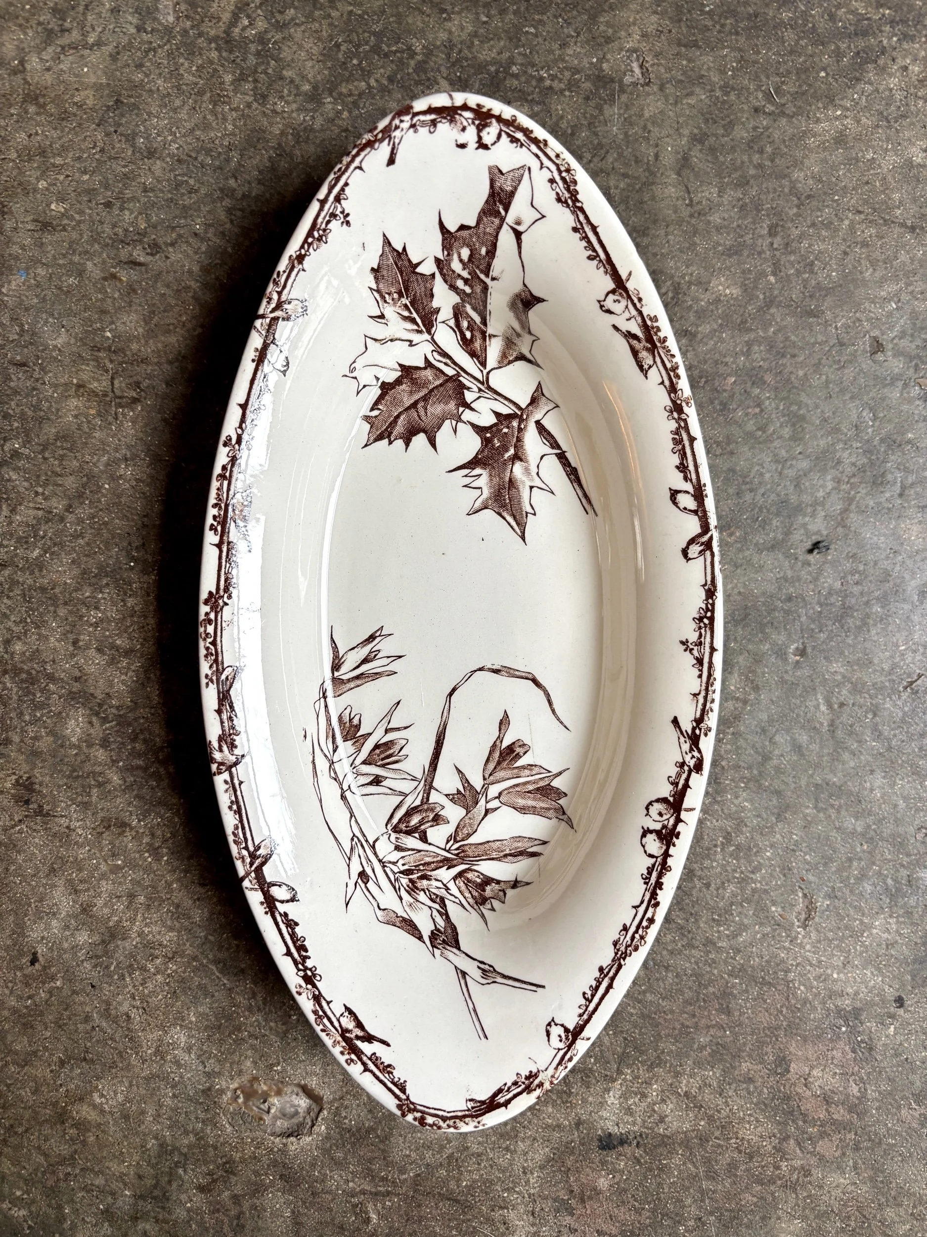 ravier-3-hb-cie-terre-de-fer-marron-vaisselle-vintage-axs-design-paris-france