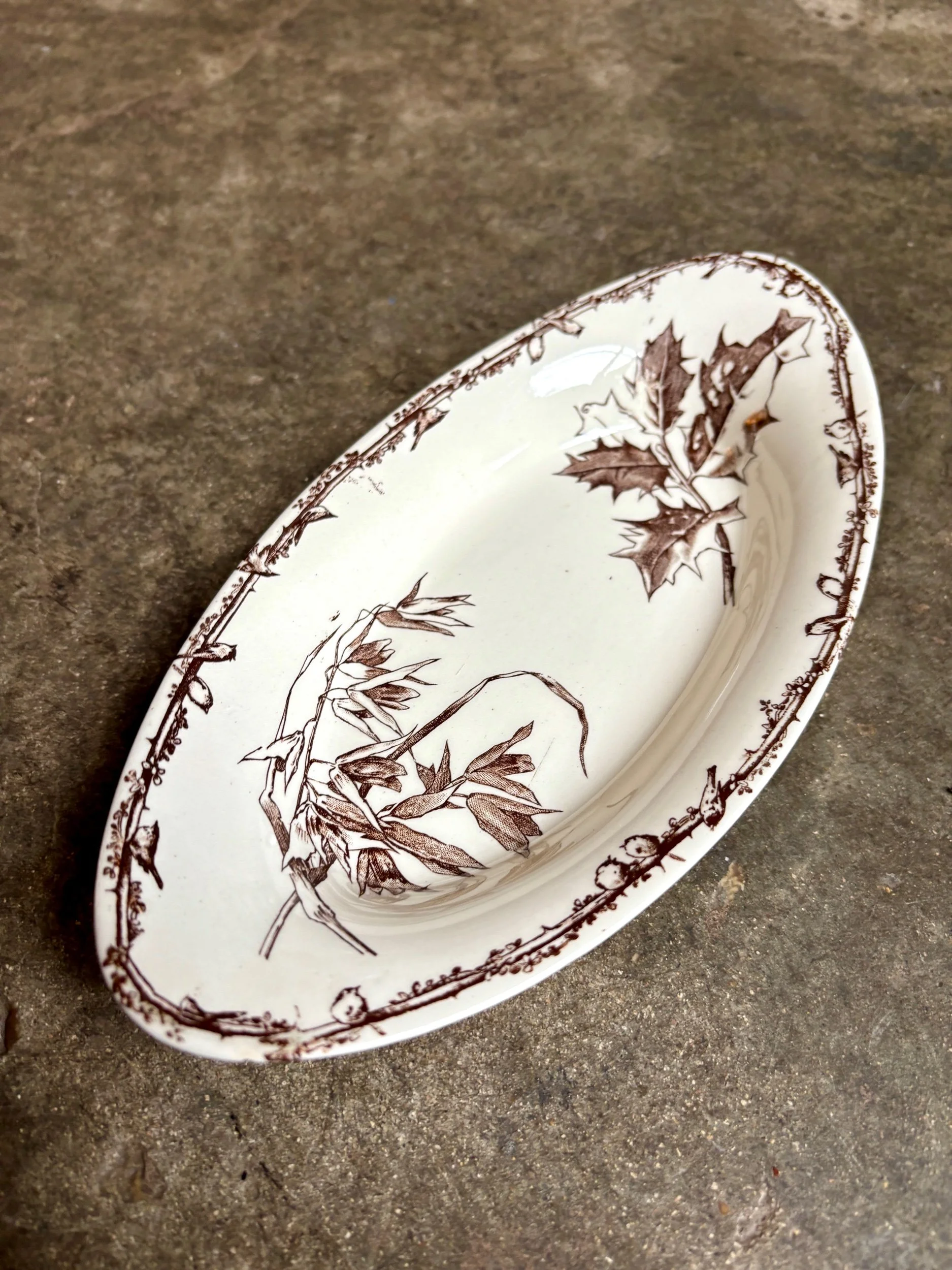 ravier-3-hb-cie-terre-de-fer-marron-vaisselle-vintage-axs-design-paris-france