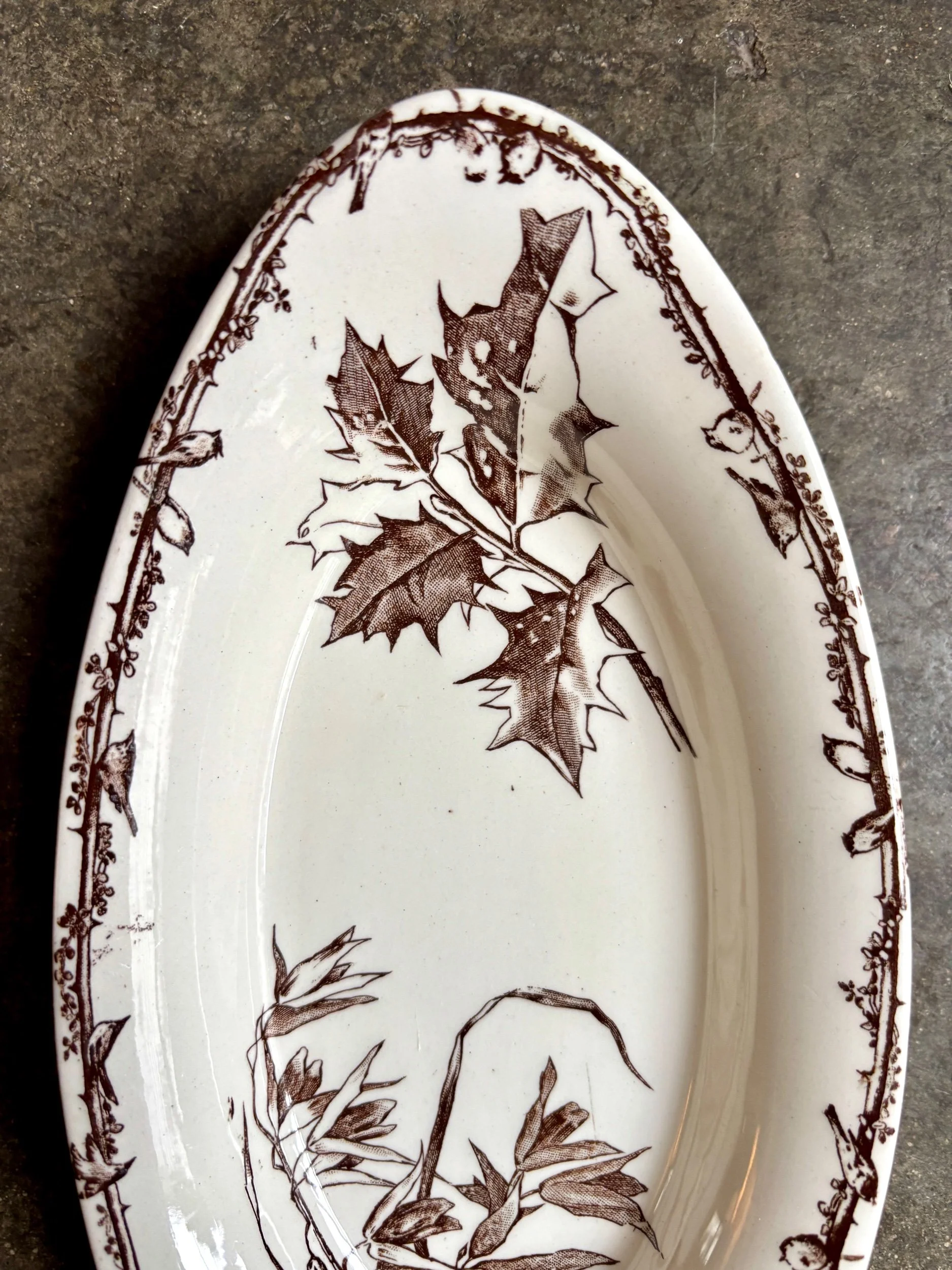 ravier-3-hb-cie-terre-de-fer-marron-vaisselle-vintage-axs-design-paris-france