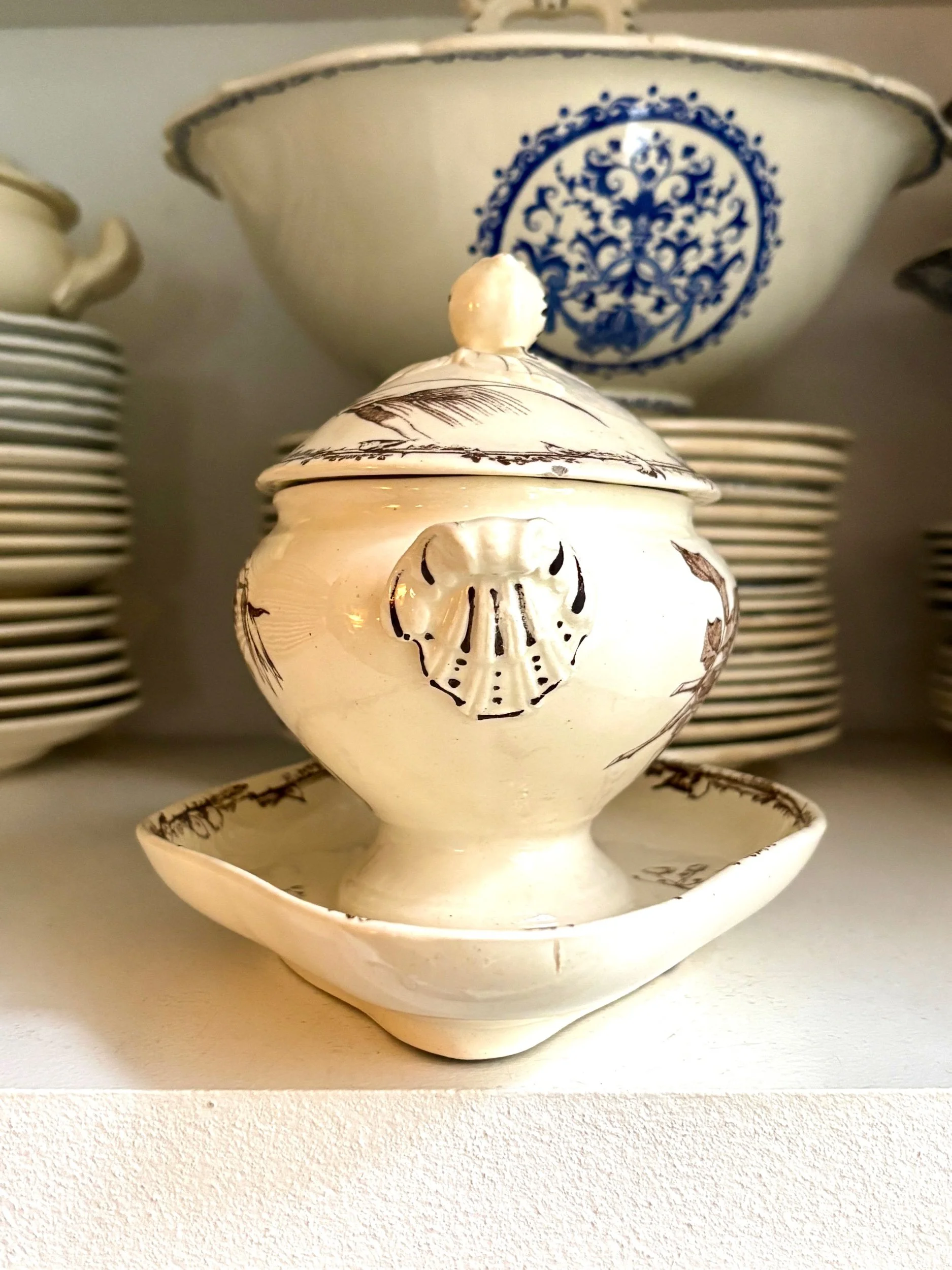 sauciere-couvercle-hb-cie-terre-de-fer-marron-vaisselle-vintage-axs-design-paris-france