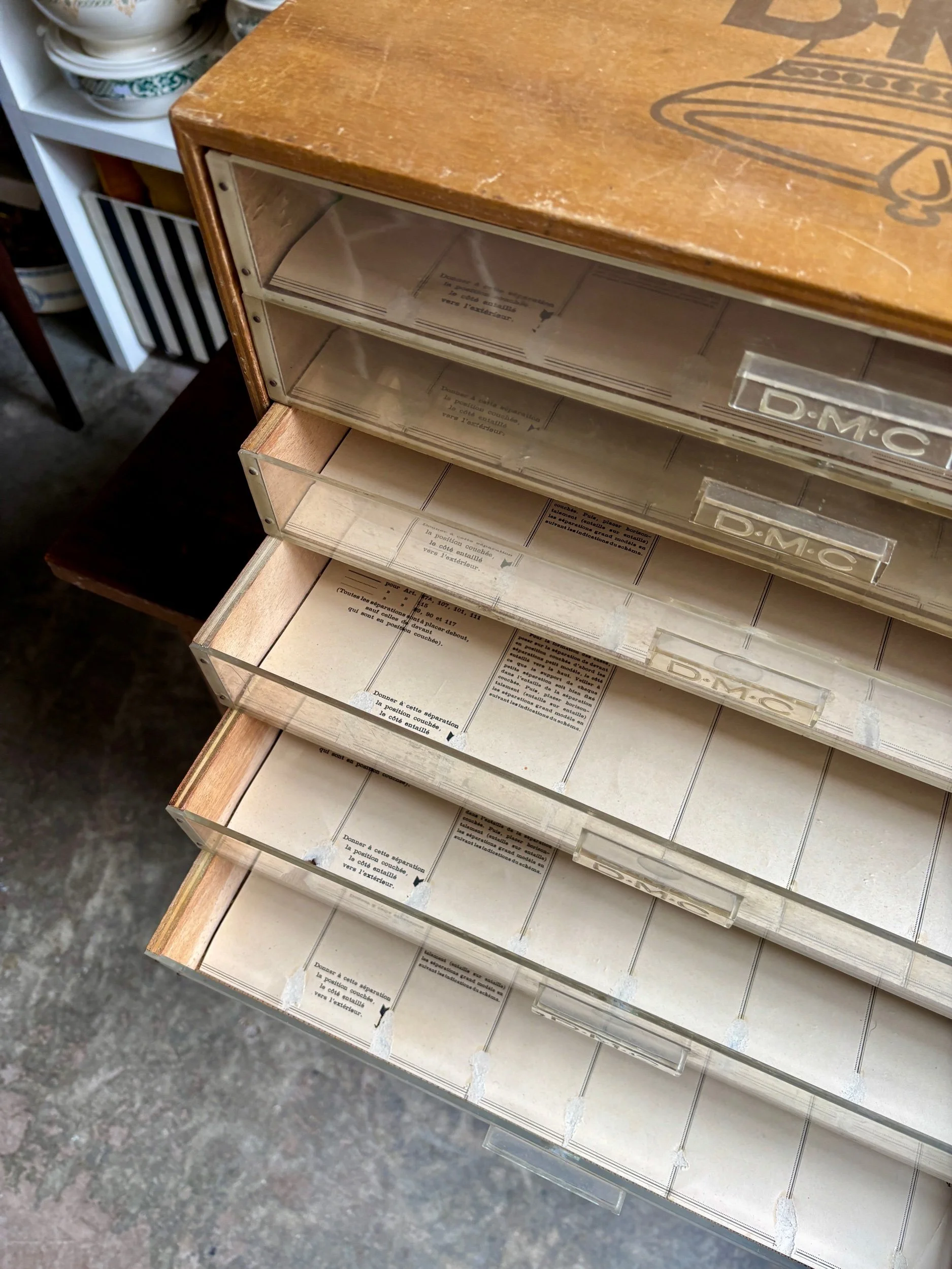 meuble-rangement-6-tiroirs-dmc-bois-clair-vintage-axs-design-paris-france