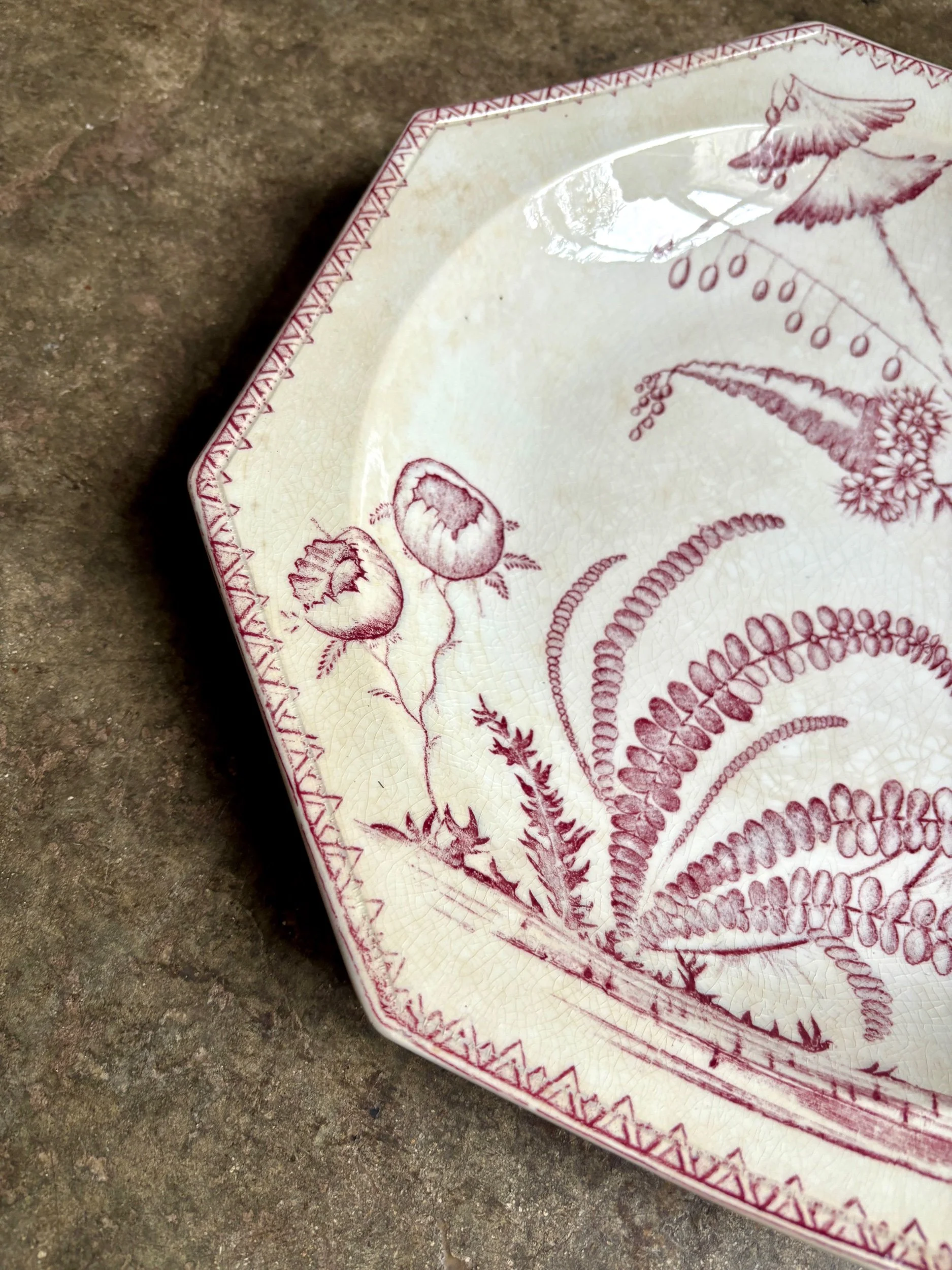 plat-creux-clairefontaine-indiana-terre-de-fer-rose-vaisselle-vintage-axs-design-paris-france