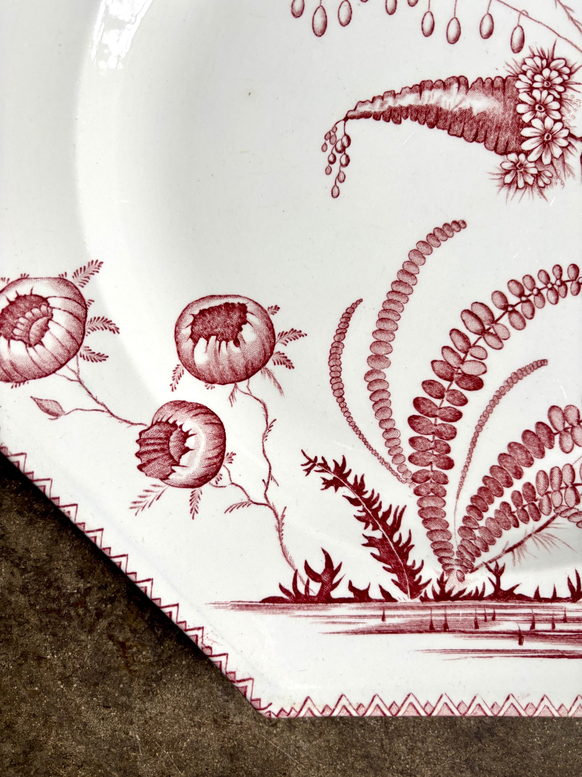 grand-plat-clairefontaine-indiana-terre-de-fer-rose-vaisselle-vintage-axs-design-paris-france