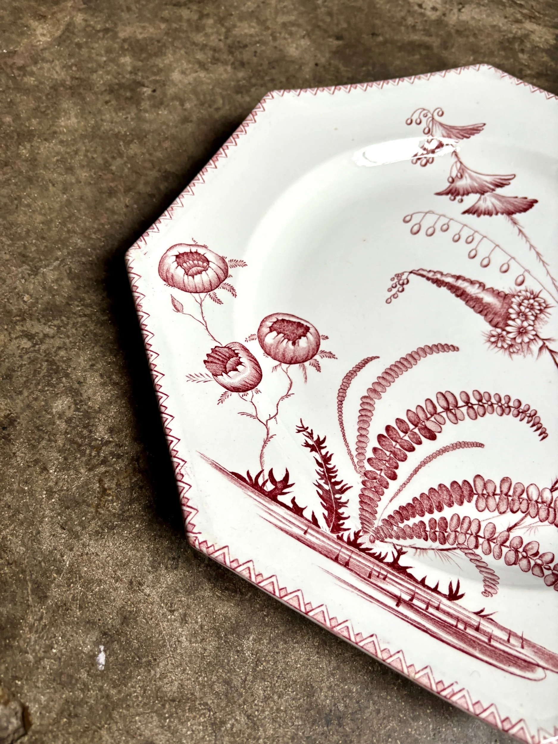 grand-plat-clairefontaine-indiana-terre-de-fer-rose-vaisselle-vintage-axs-design-paris-france