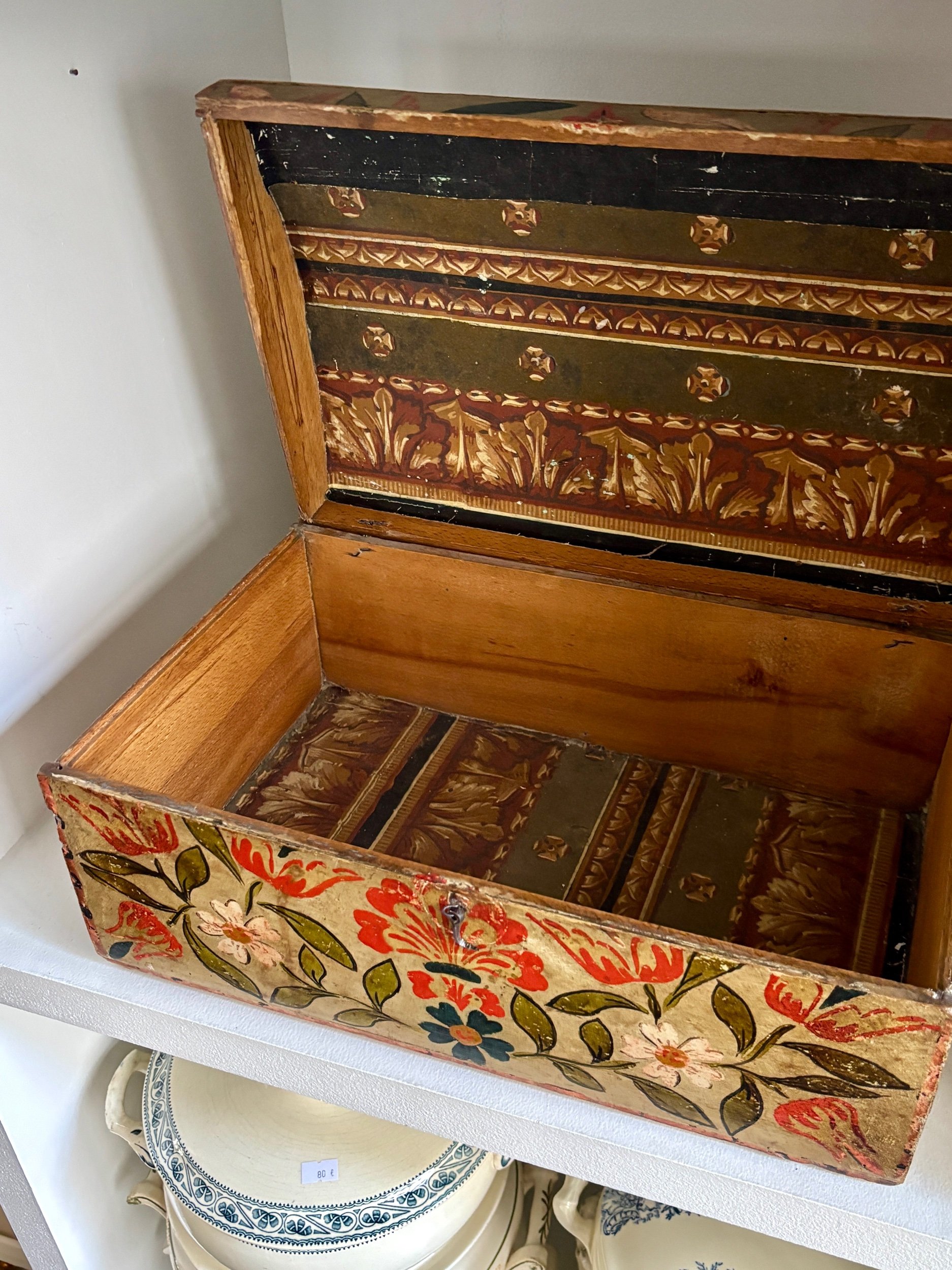 coffret-mariage-art-populaire-bois-peint-decoration-vintage-axs-design-paris-france