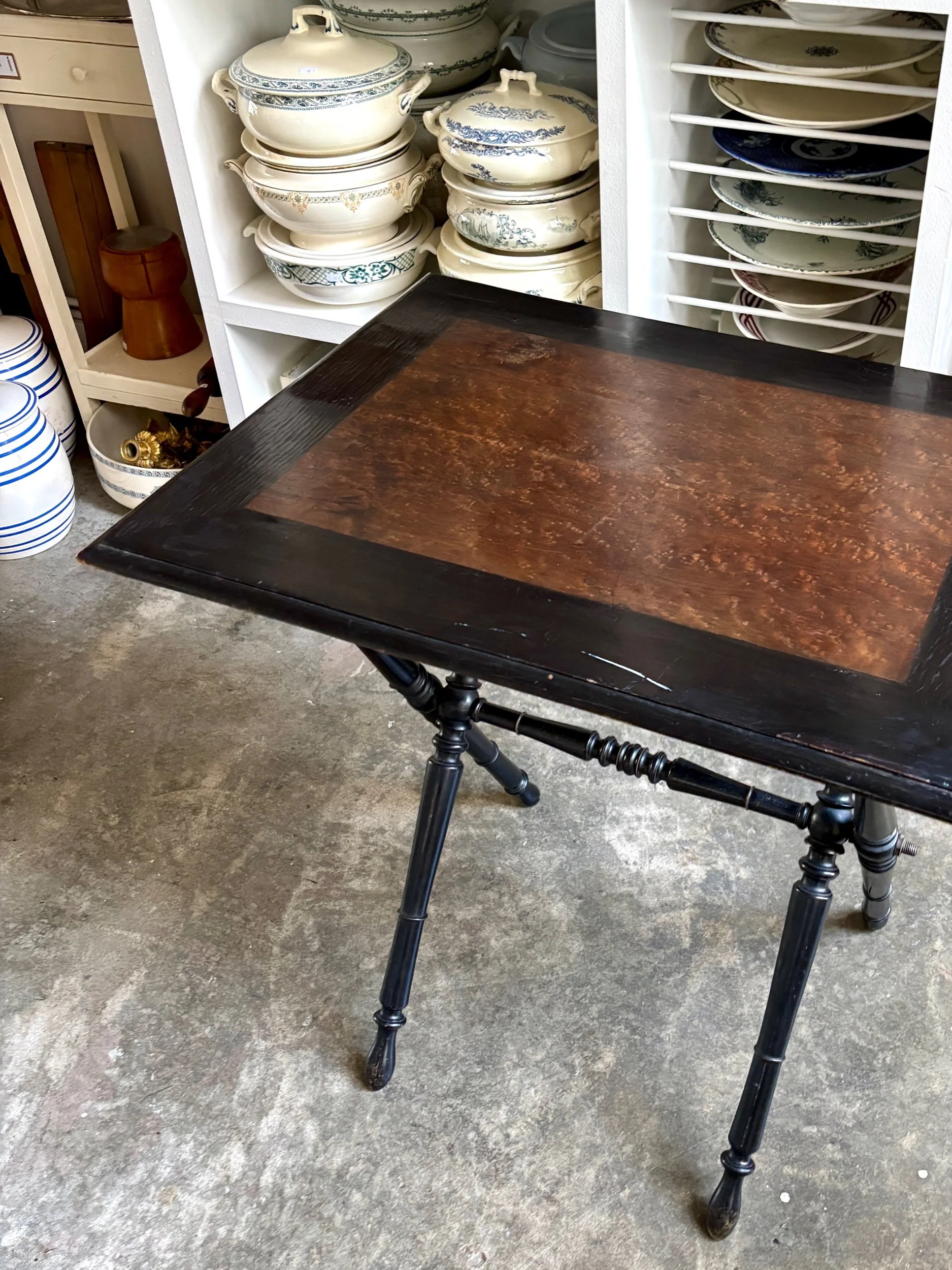 table-pliante-napolon-iii-bois-noirci-axs-design-parix-france