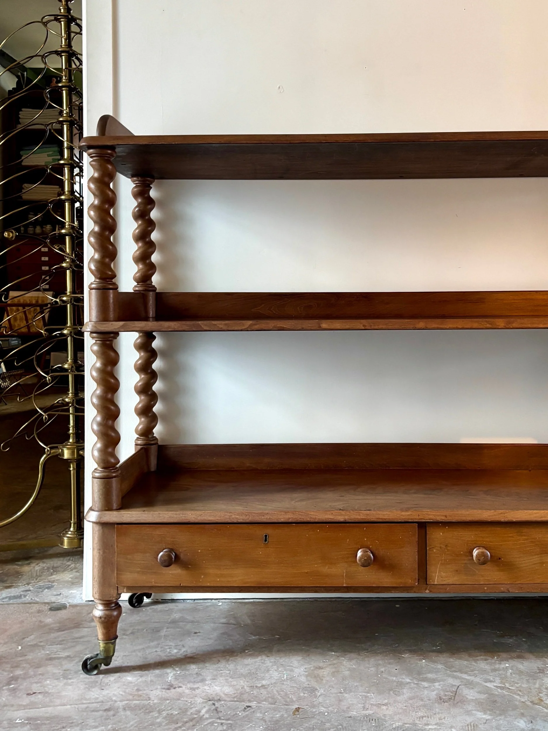 bibliotheque-meuble-rangement-bois-tourne-vintage-axs-design-paris-france