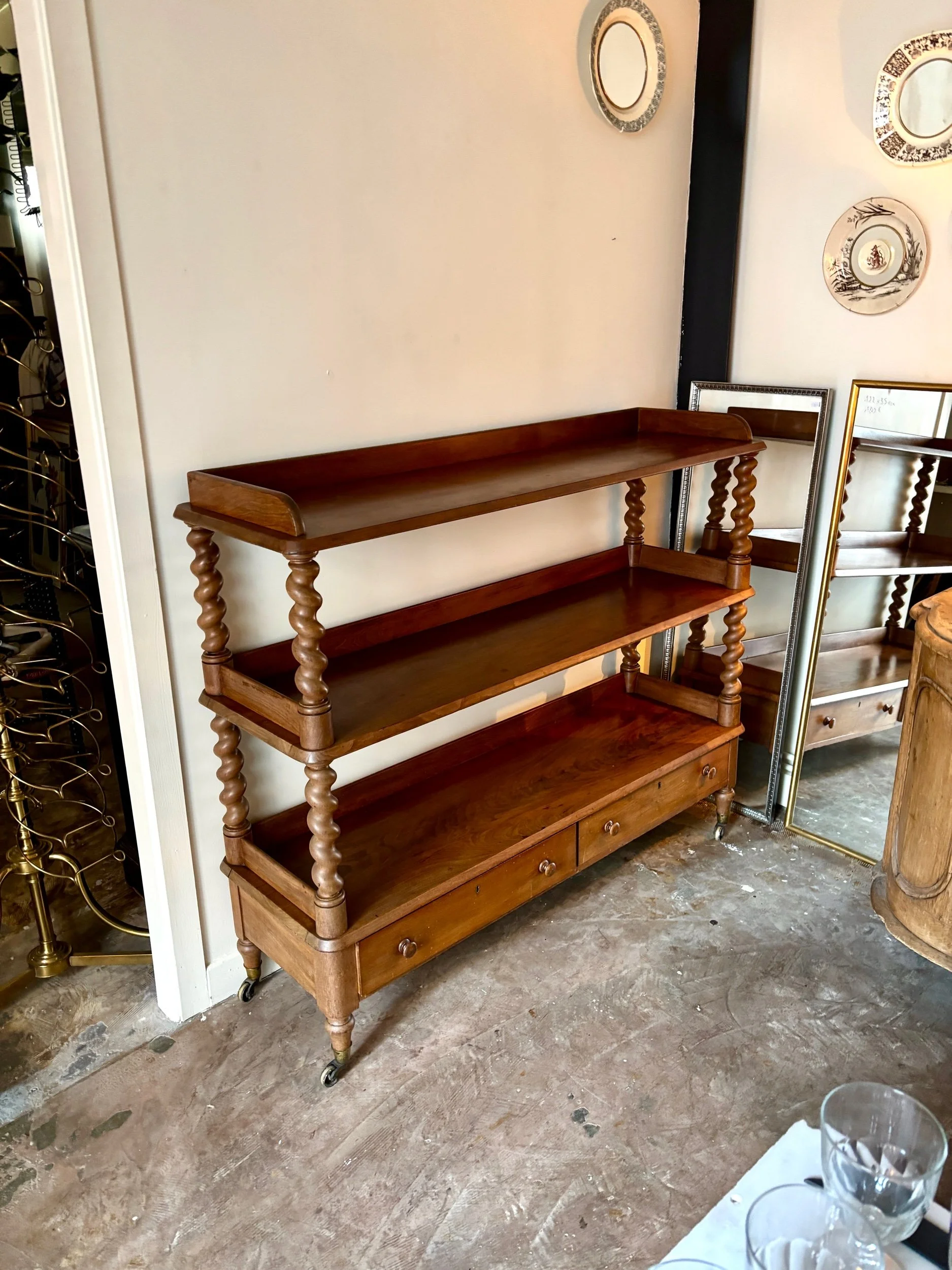 bibliotheque-meuble-rangement-bois-tourne-vintage-axs-design-paris-france