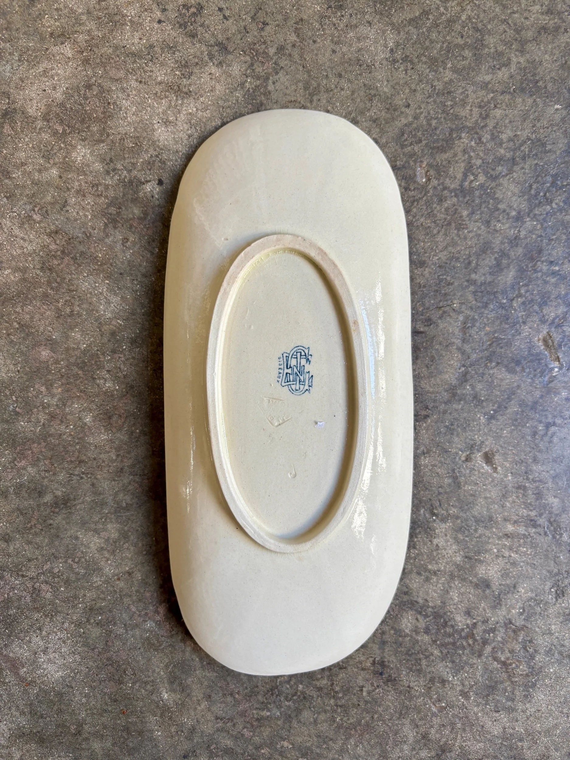 ravier-gien-terre-fer-bleu-oiseaux-vaisselle-vintage-axs-design-patis-france