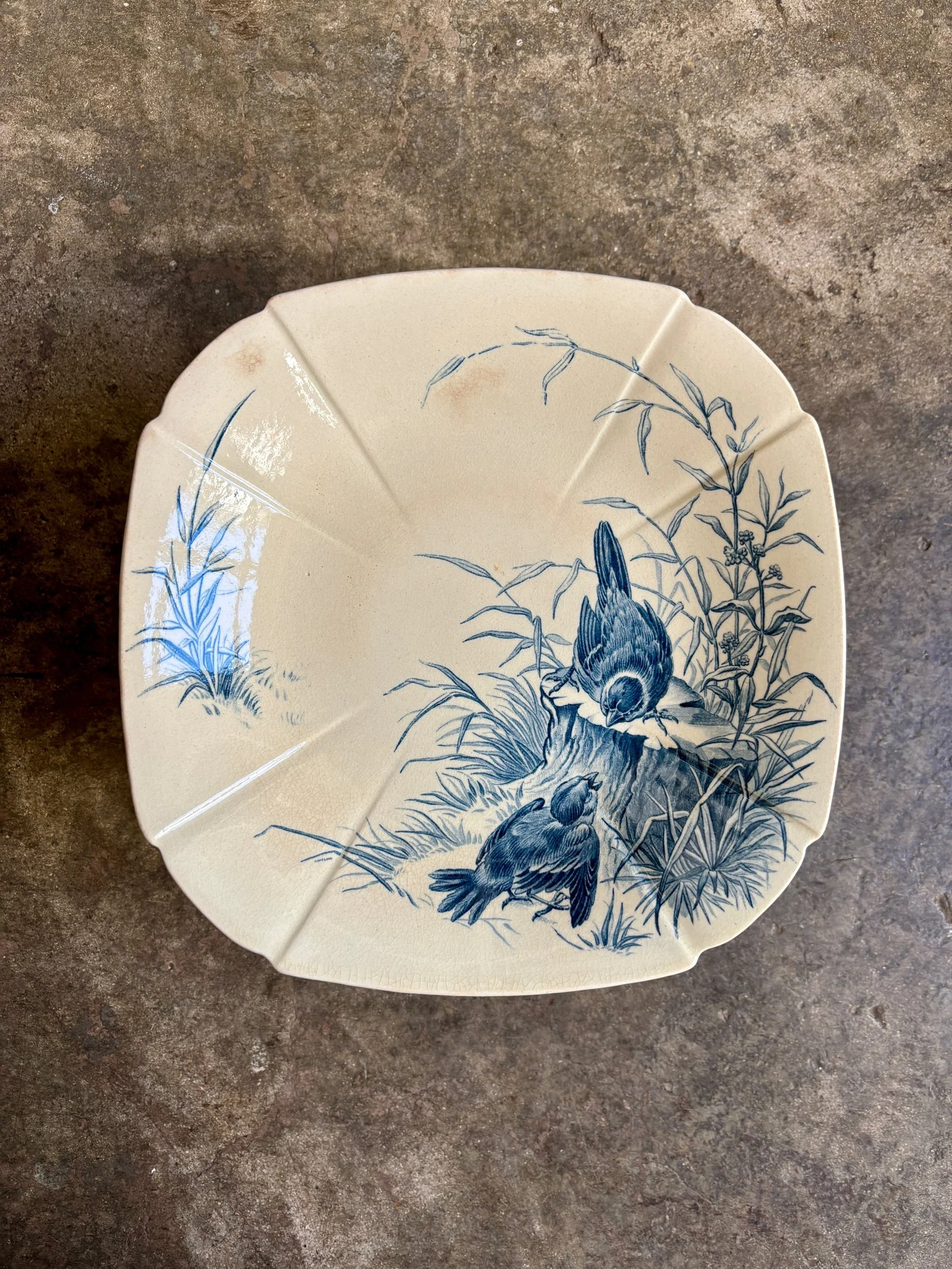 grand-compotier-gien-oiseaux-terre-fer-bleu-vaisselle-vintage-axs-design-paris-france