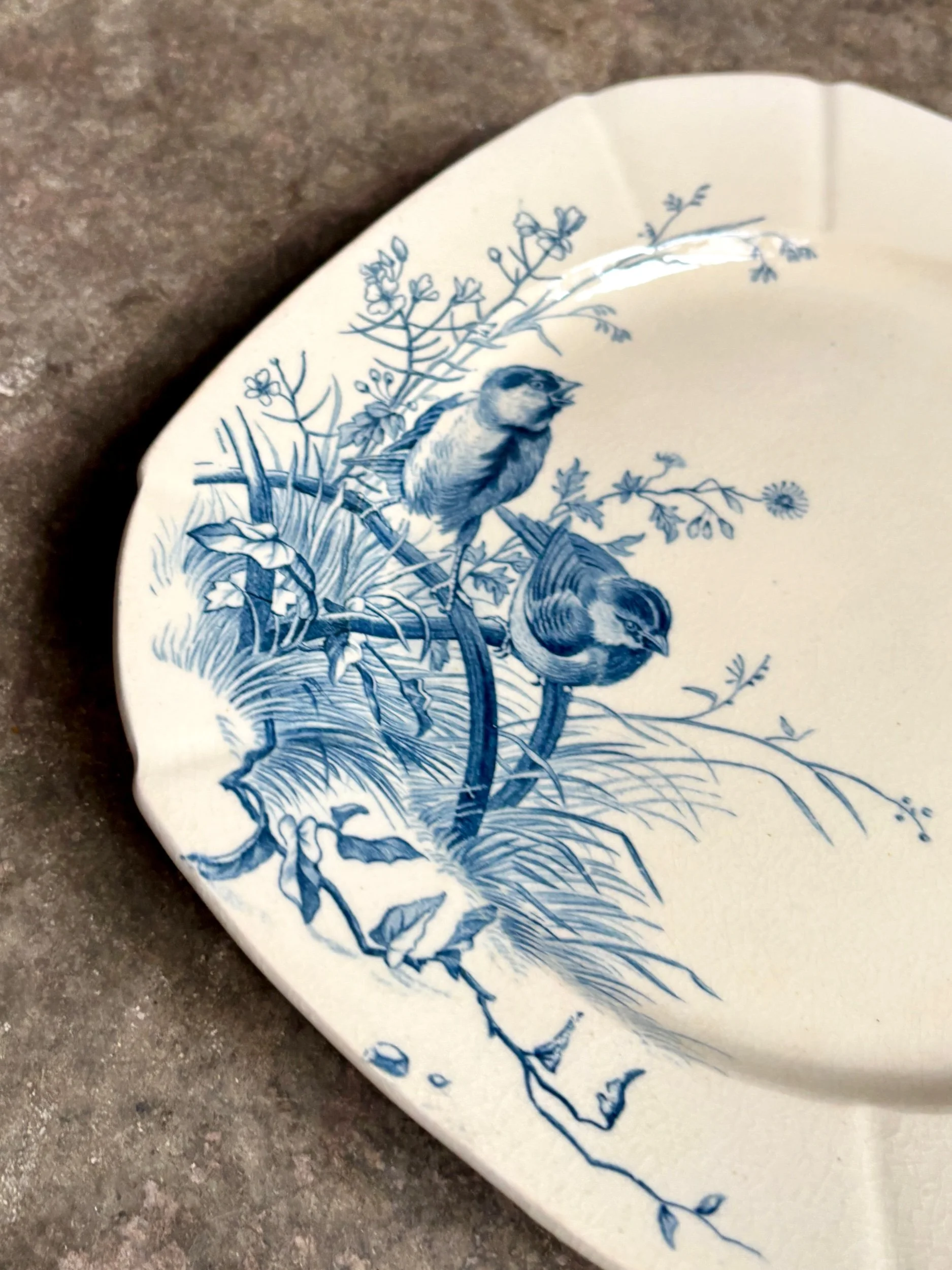 assiette-gateau-gien-oiseaux-terre-fer-bleuvaisselle-vintage-axs-design-paris-france-2