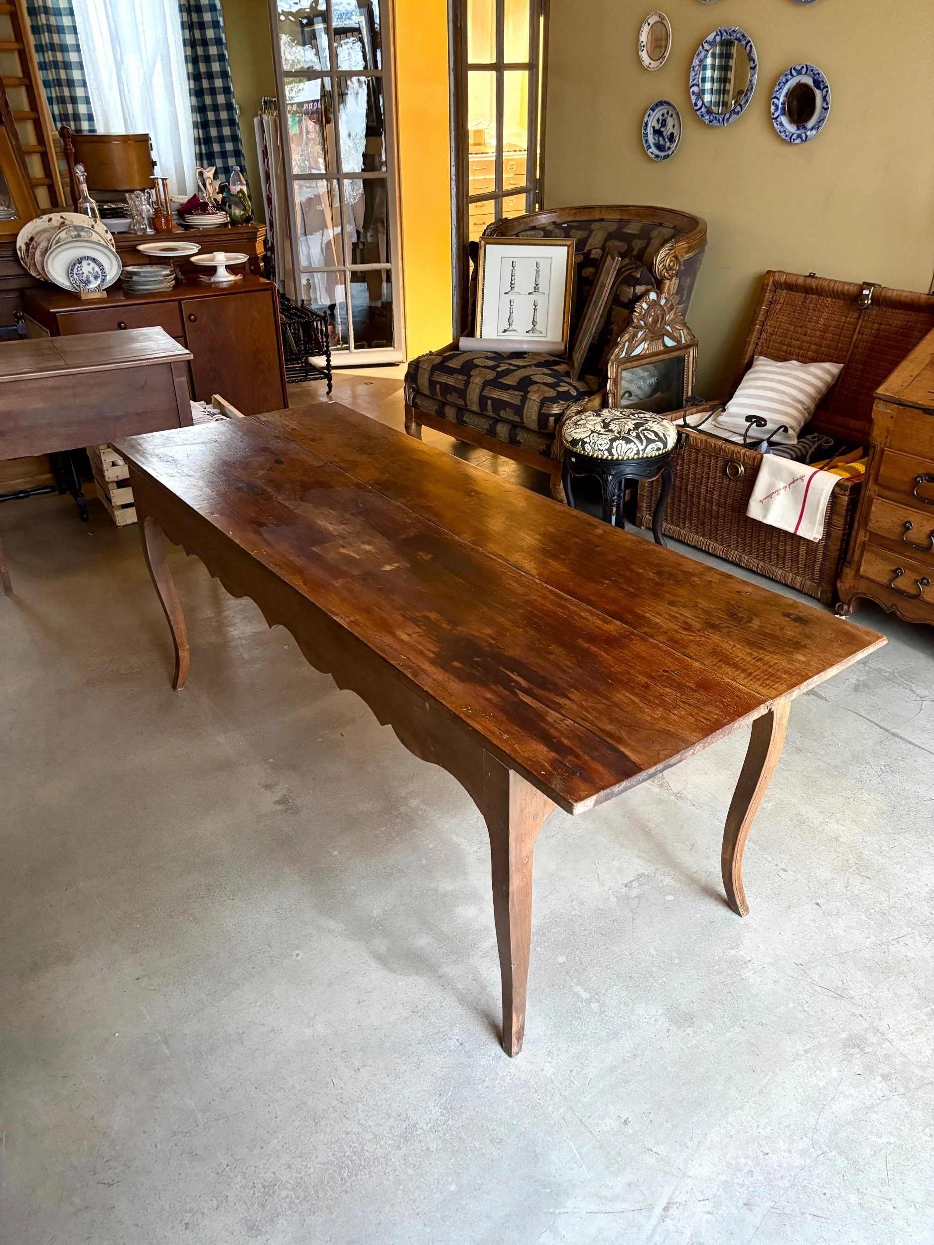 table-manger-bureau-bois-xviii-eme-siecle-decoration-vintage-axs-design-paris-france