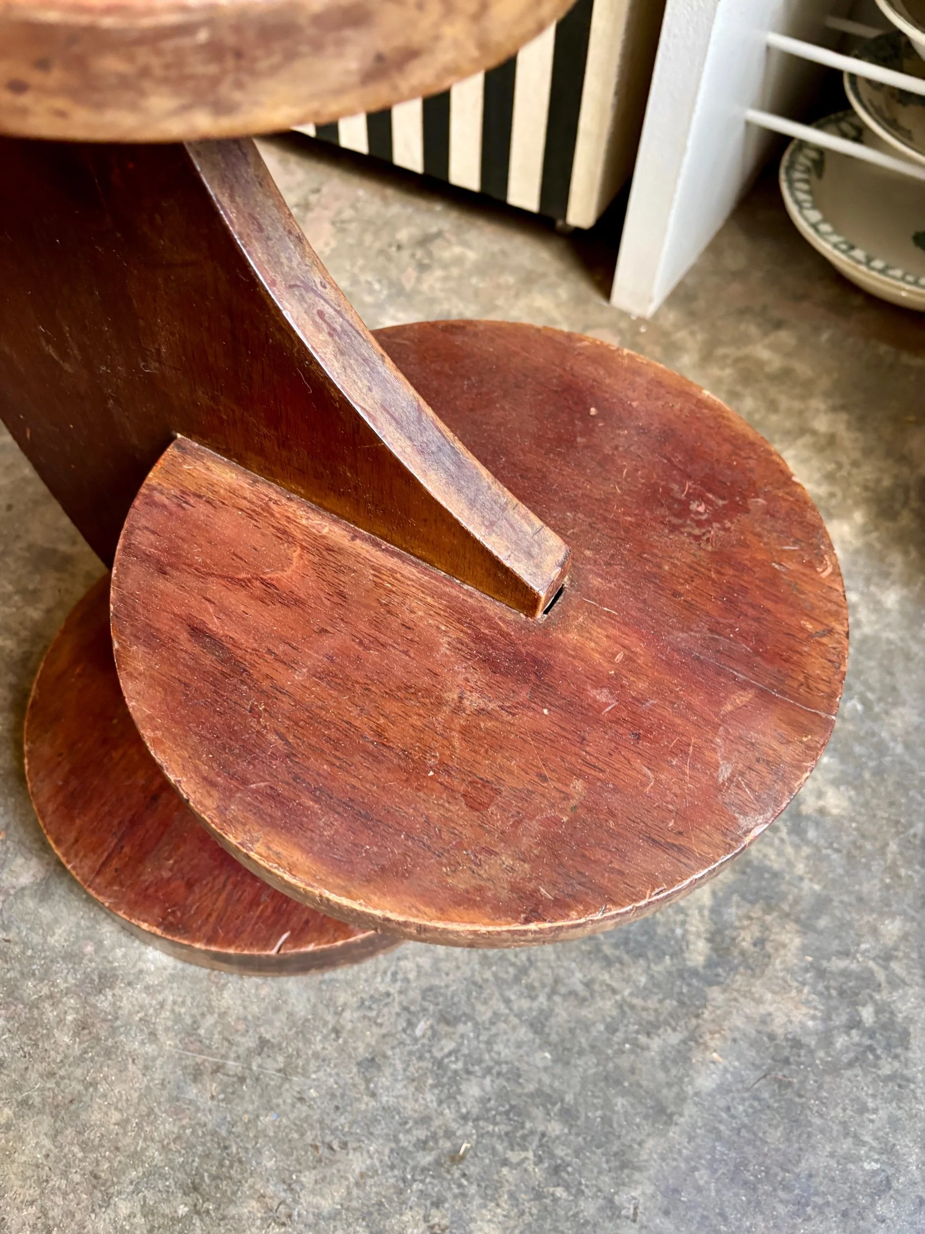 sellette-gueridon-table-appoint-bois-fonce-vintage-axs-design-paris-france