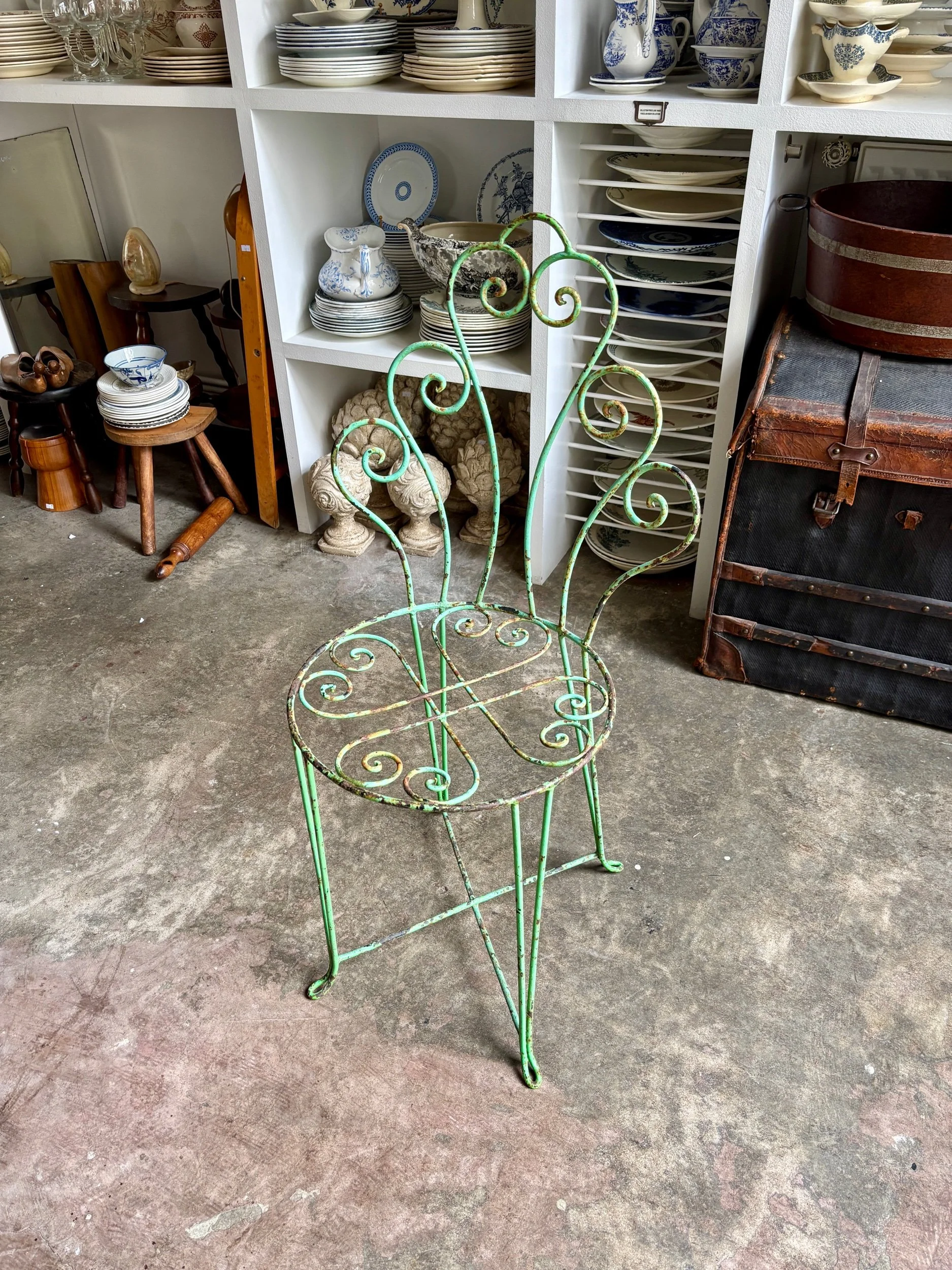 chaise-jardin-fer-forge-vert-assise-axs-design-paris-france