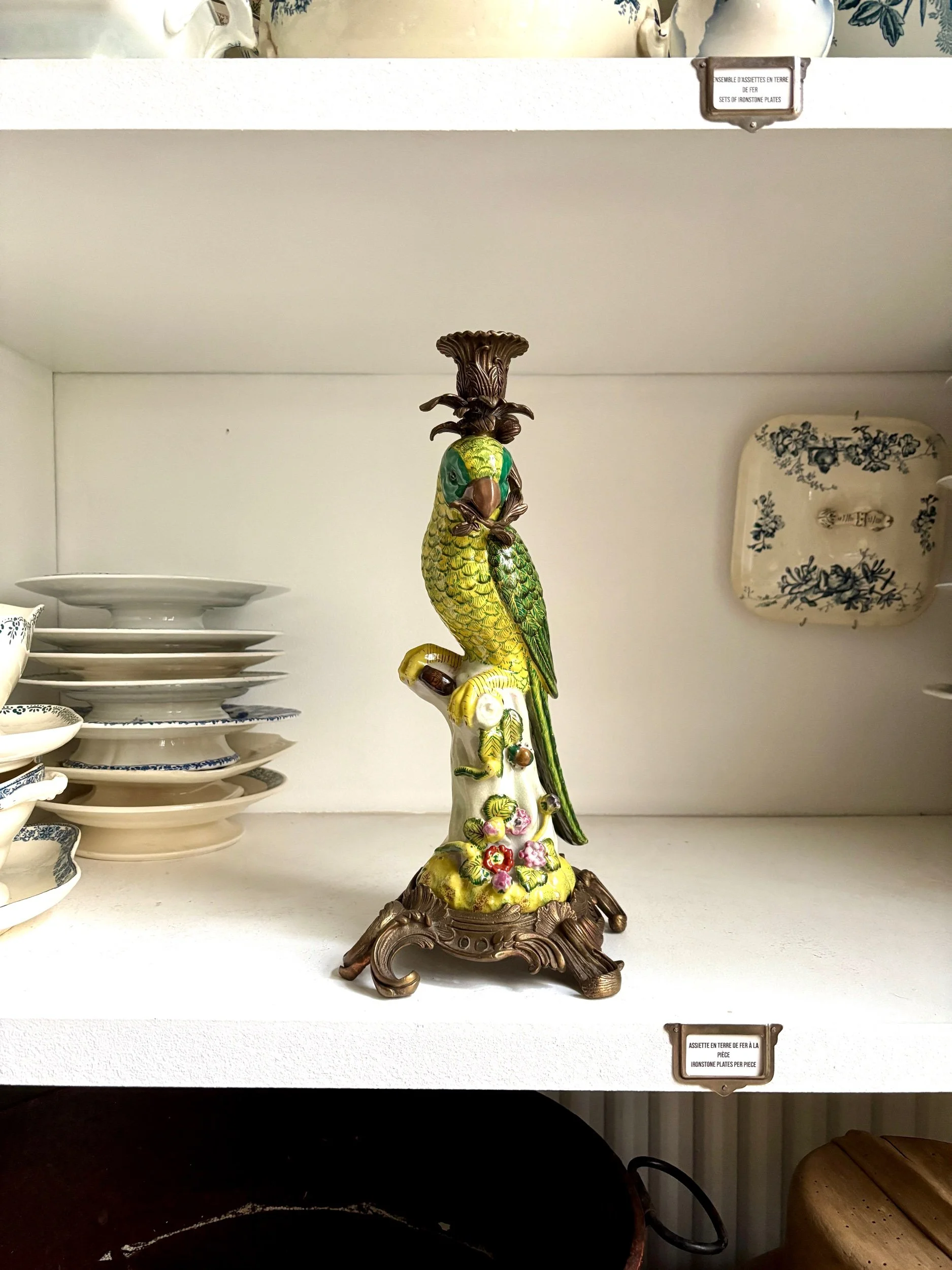 bougeoir-2-perruche-porcelaine-wong-lee-bronze-decoration-vintage-axs-design-paris-france
