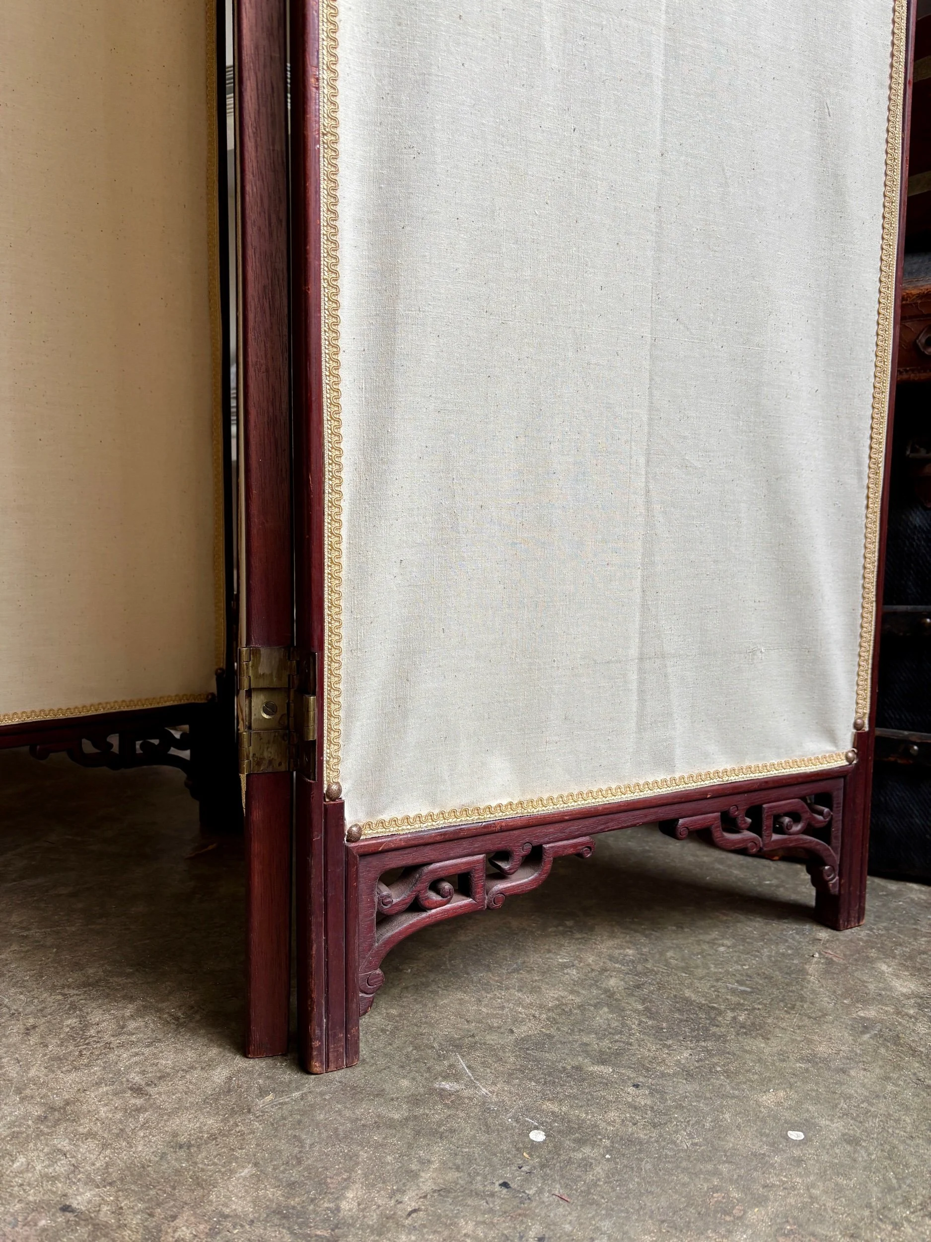 paravent-4-feuilles-bois-coton-meuble-vintage-axs-design-paris-france