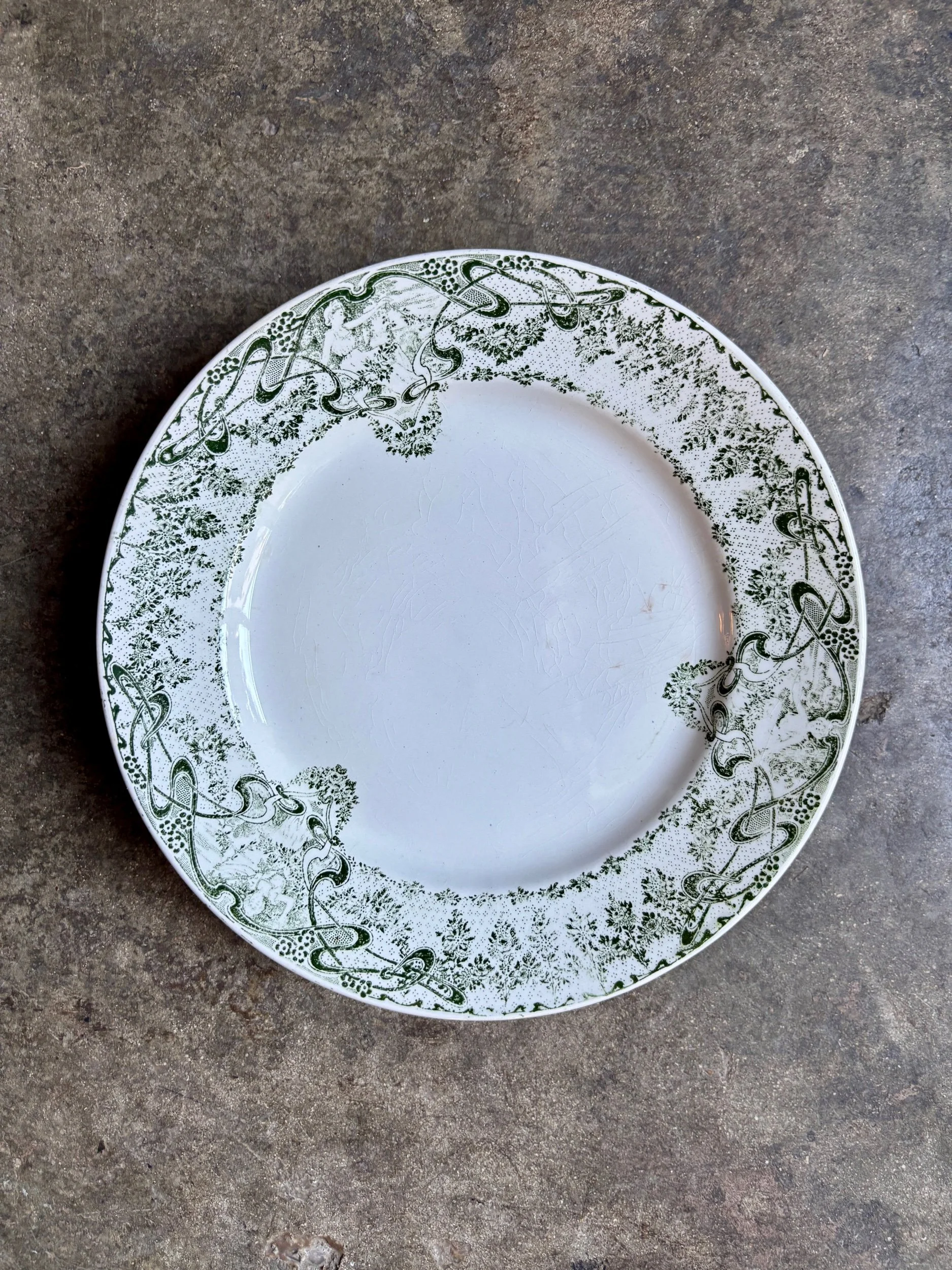 assiette-gateau-terre-de-fer-creil-montereau-compiegne-vaisselle-vintage-axs-design-paris-france
