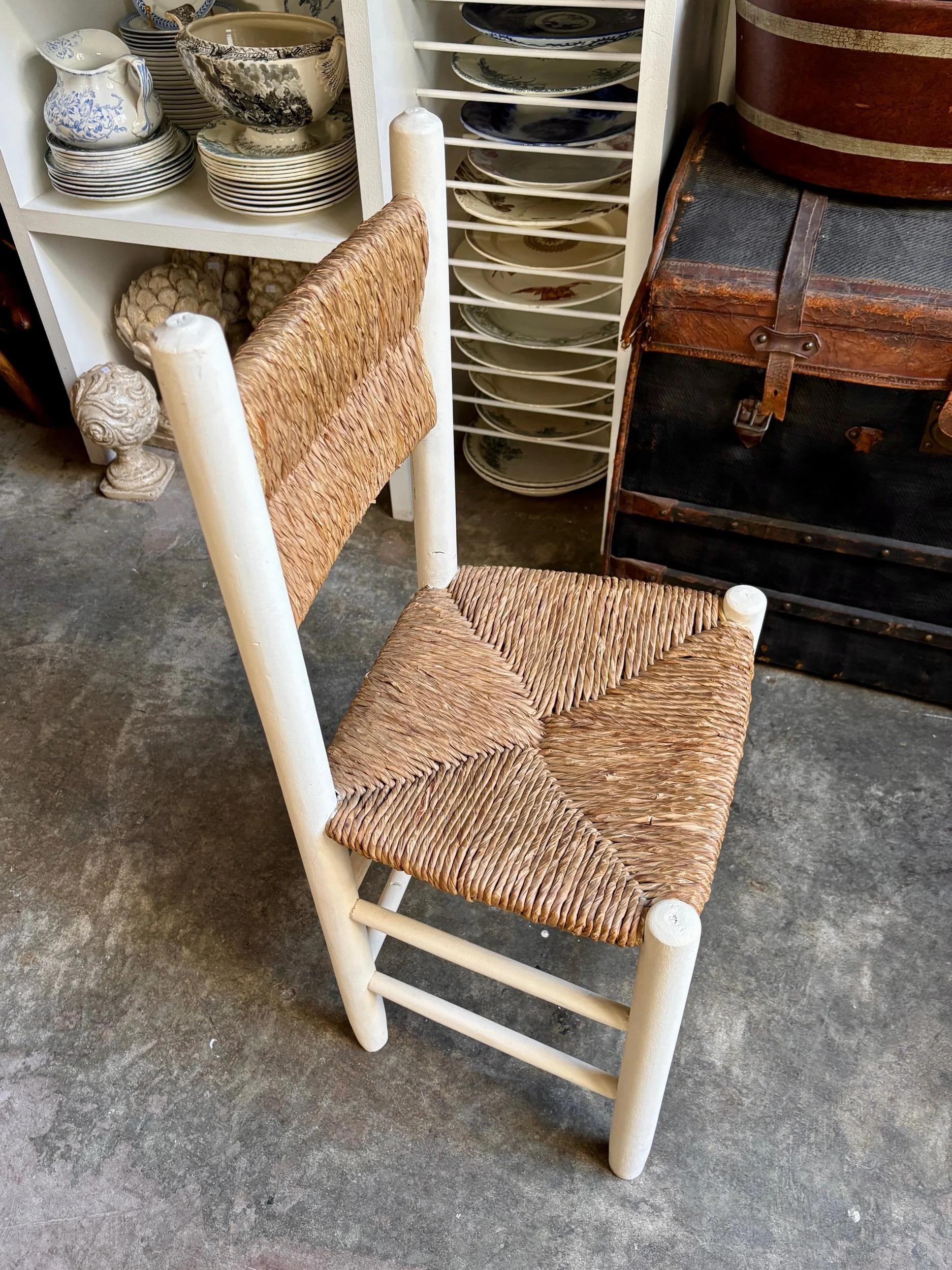 chaise-bois-ecru-paille-assise-vintage-axs-design-paris-france