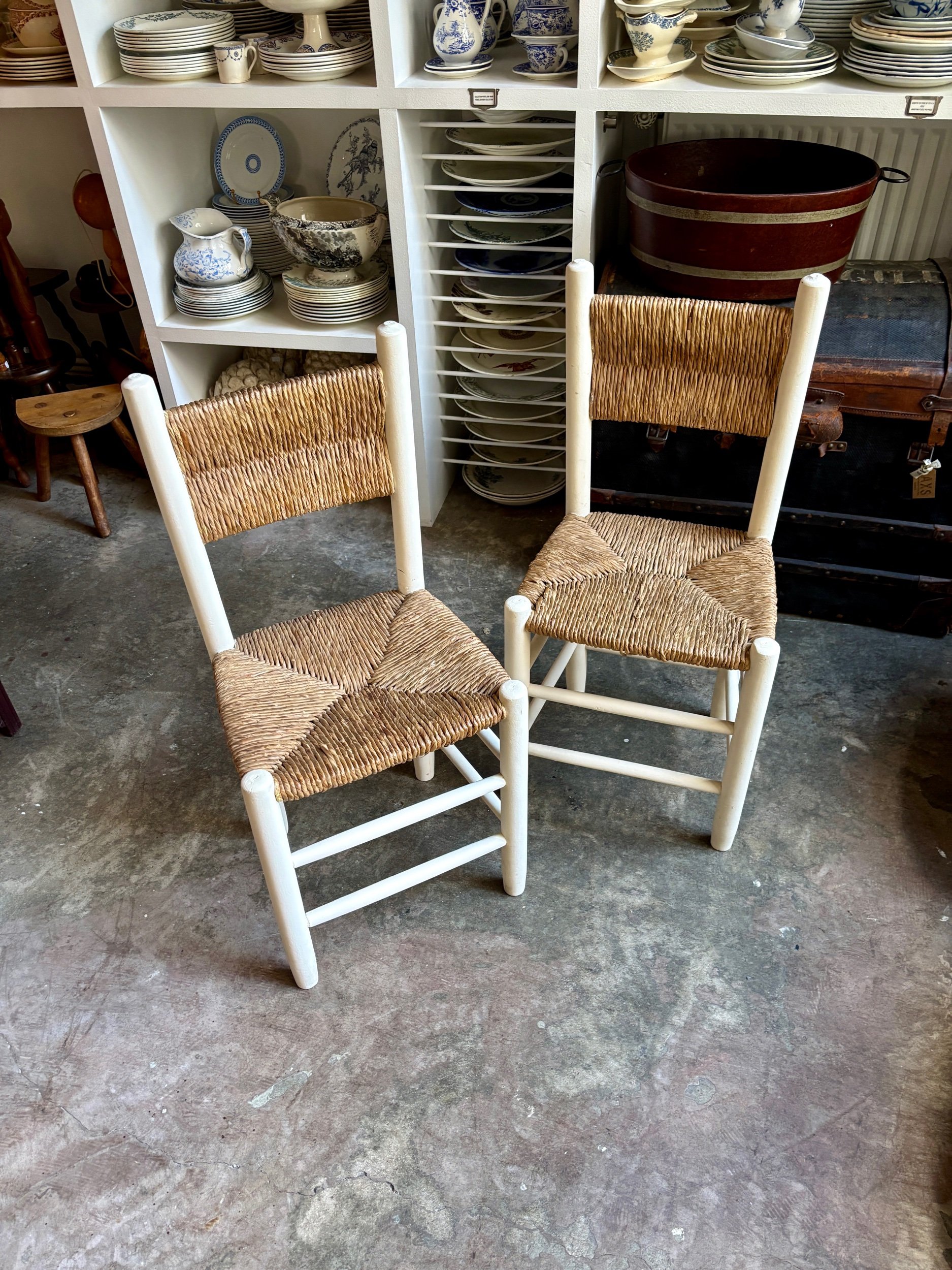 chaise-bois-ecru-paille-assise-vintage-axs-design-paris-france