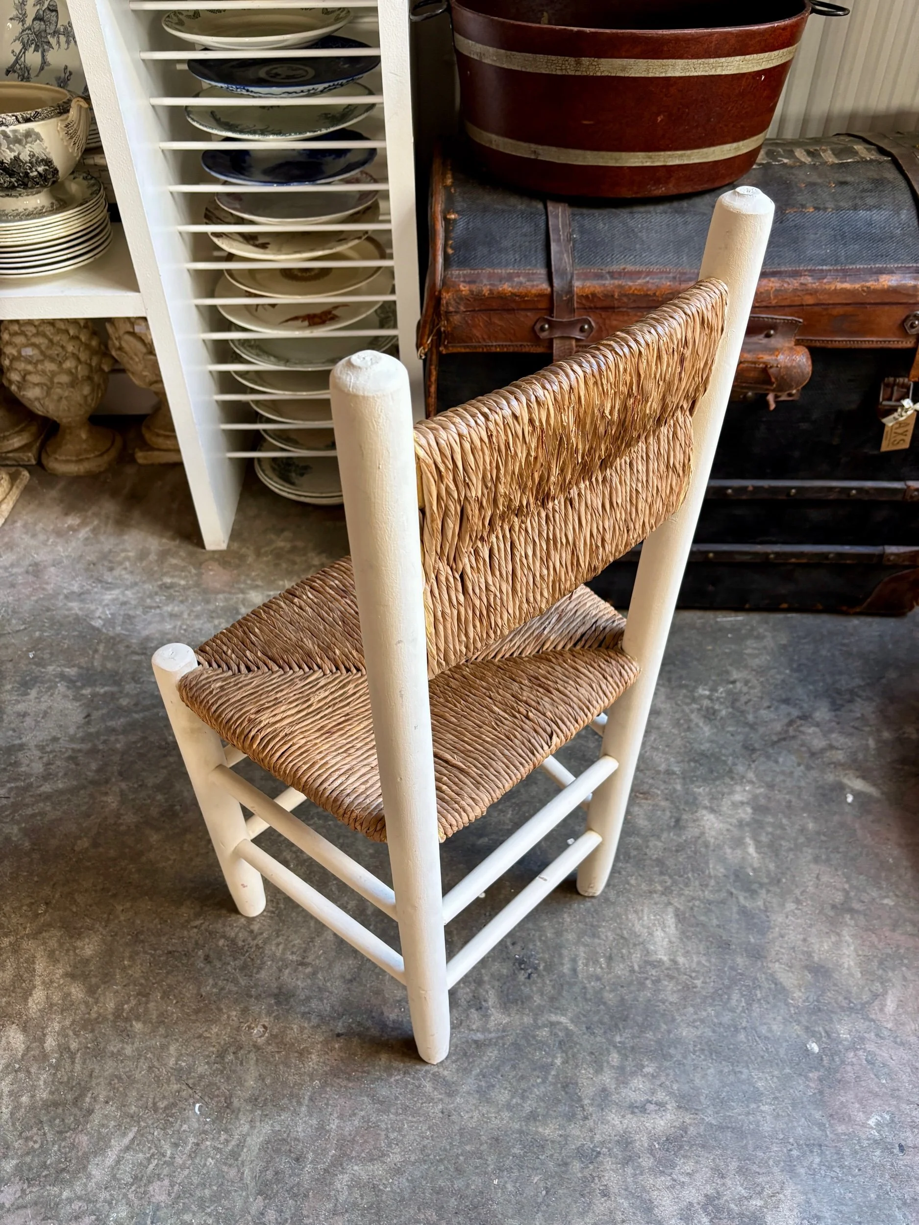 chaise-bois-ecru-paille-assise-vintage-axs-design-paris-france